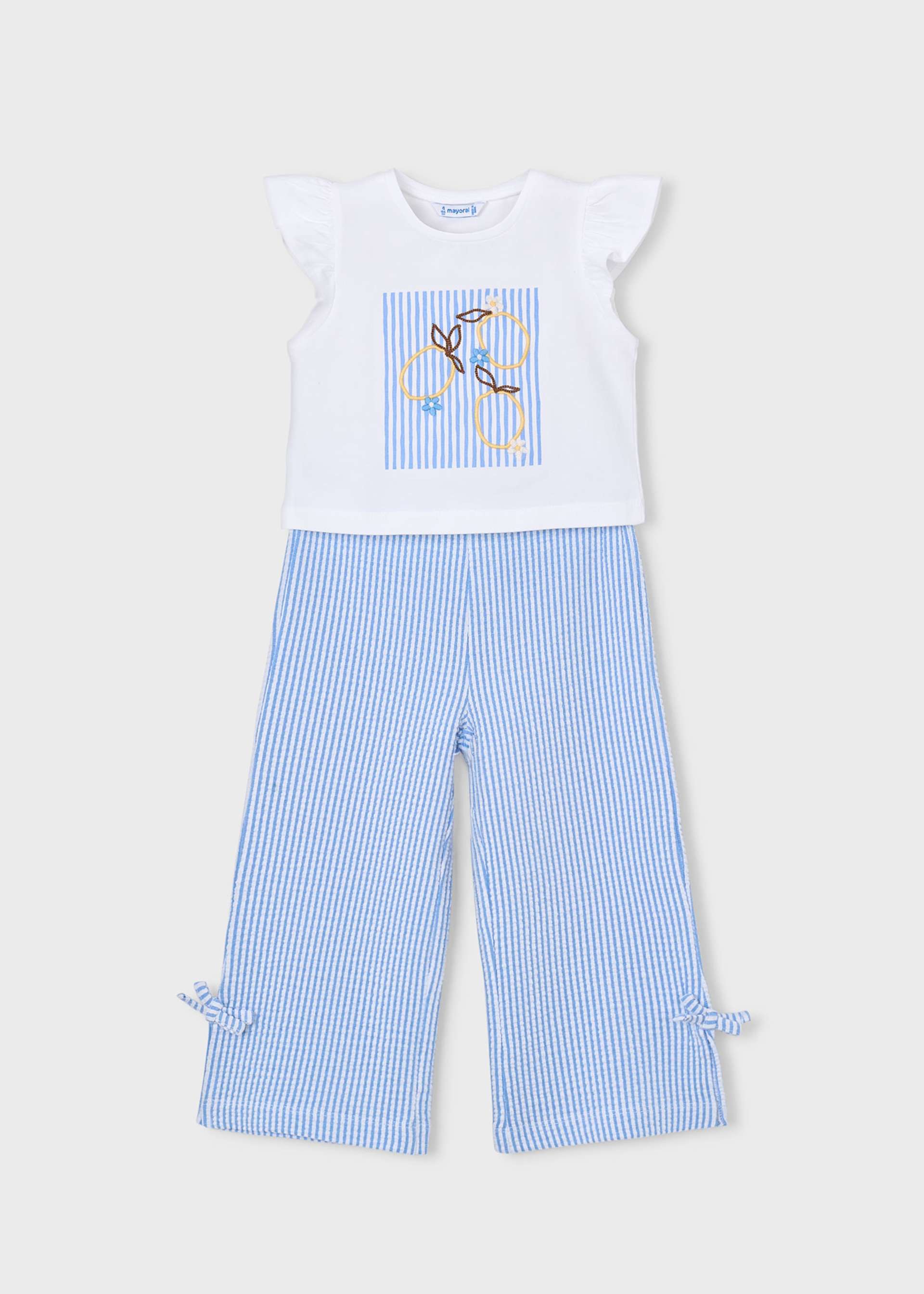Completo pantalone e maglietta bambina