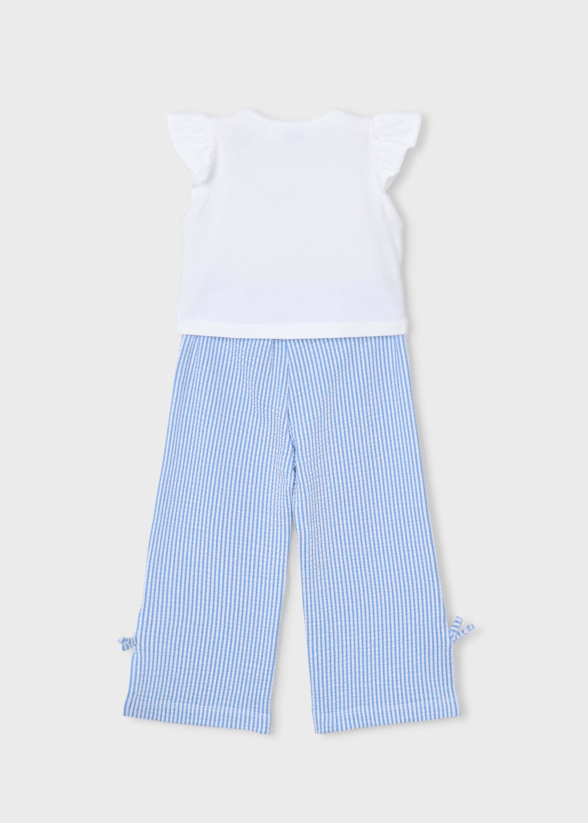 Completo pantalone e maglietta bambina