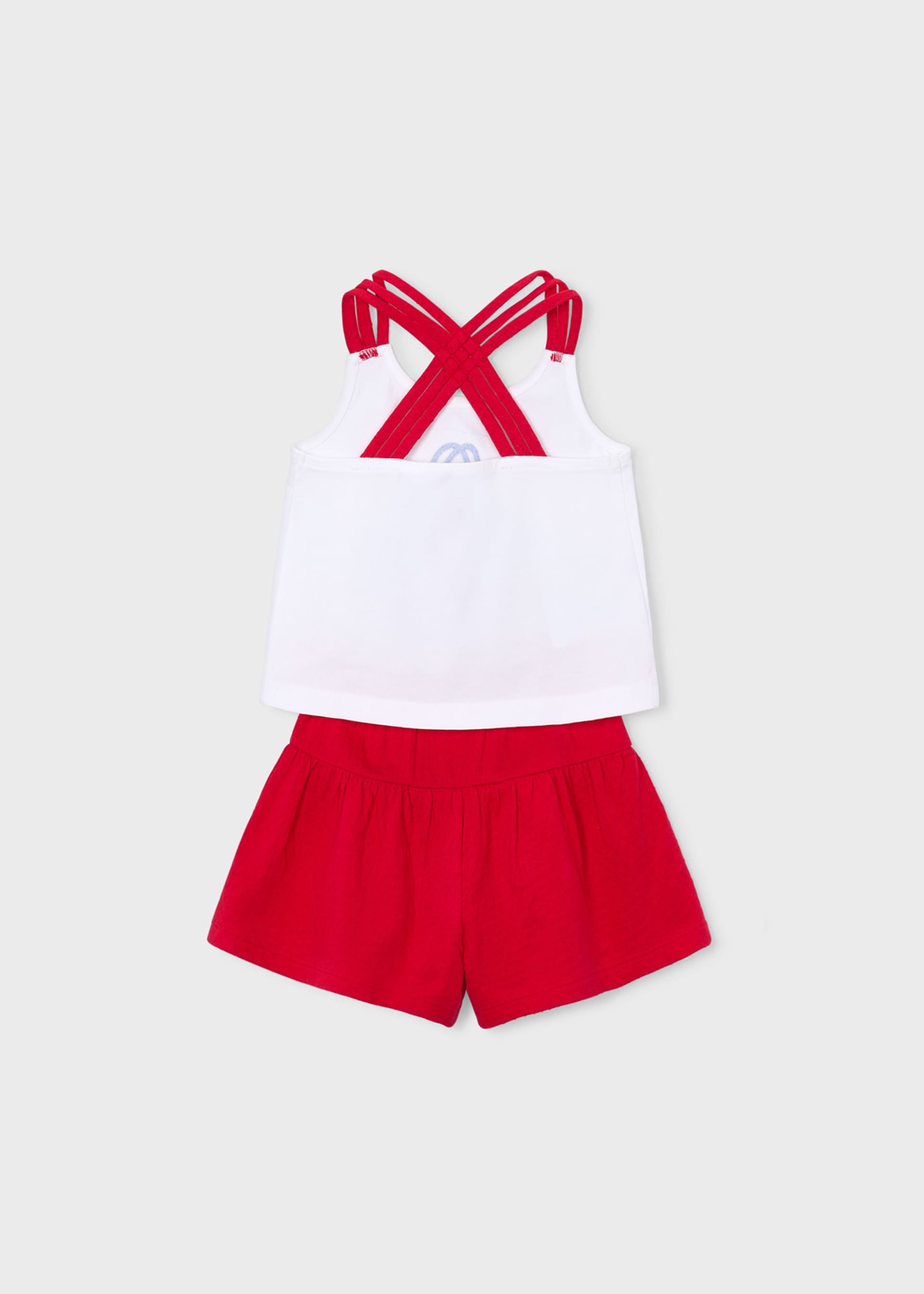 Girls' shorts and T-shirt set
