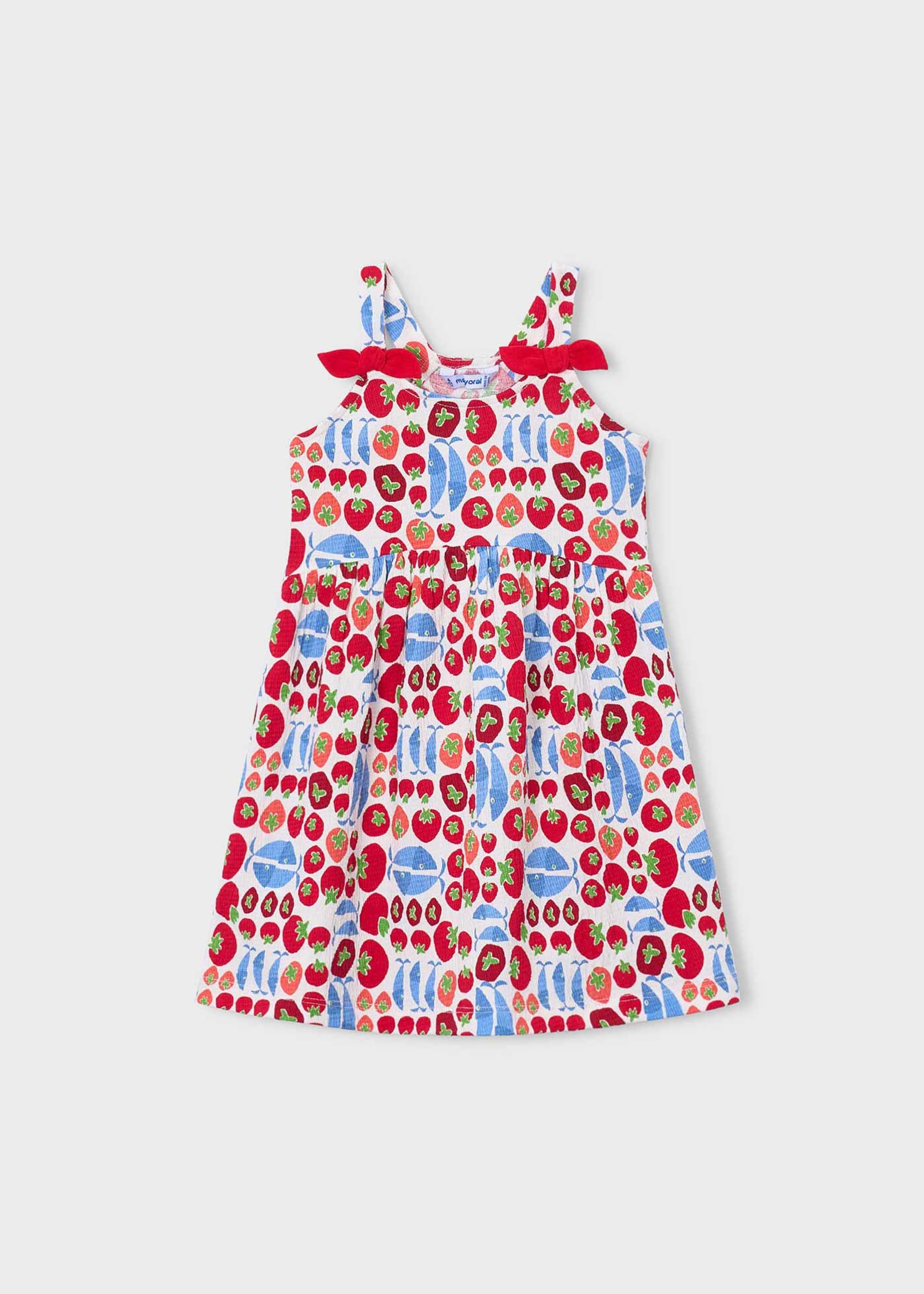 Vestido estampado niña