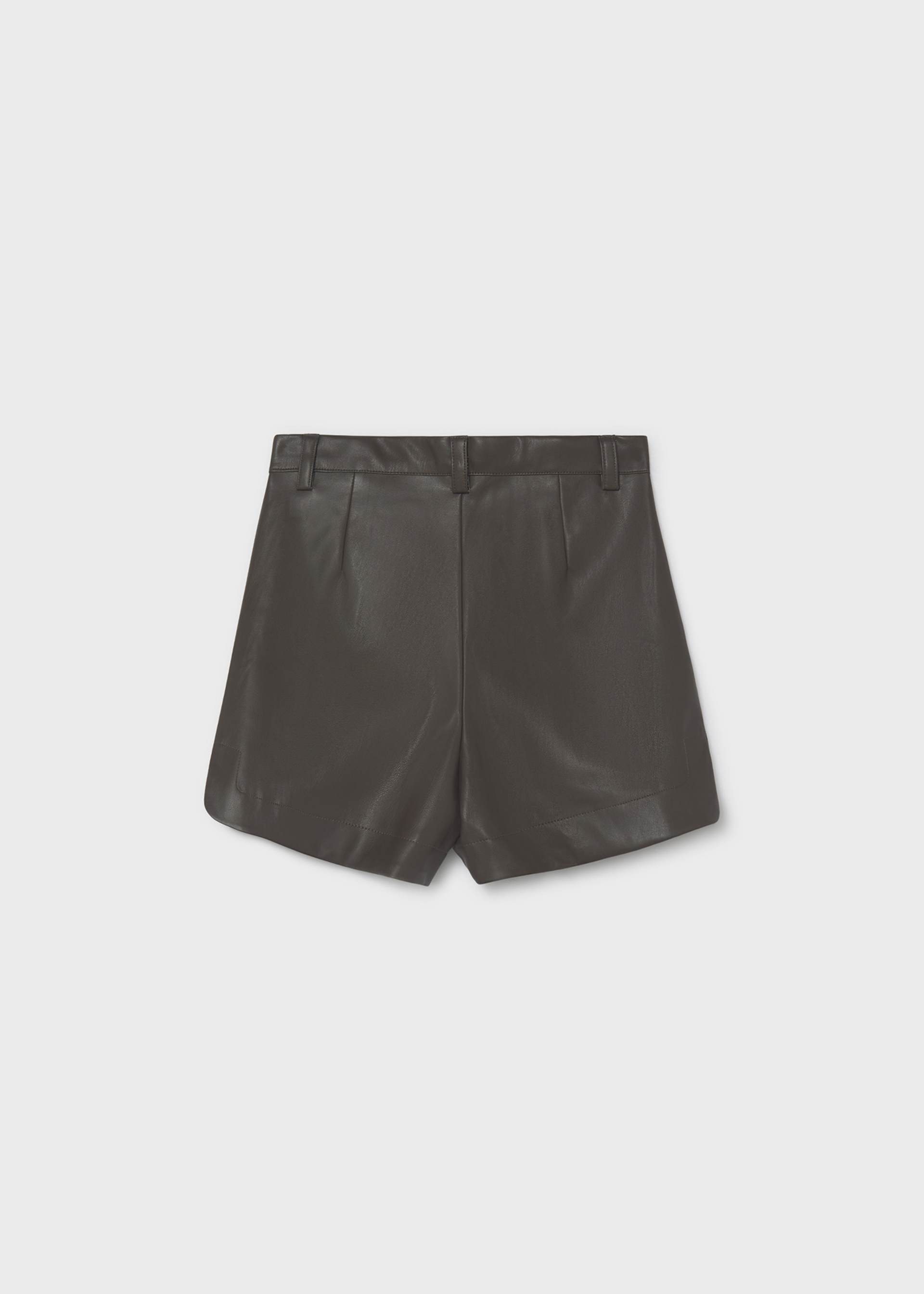 Bermuda en similicuir fille