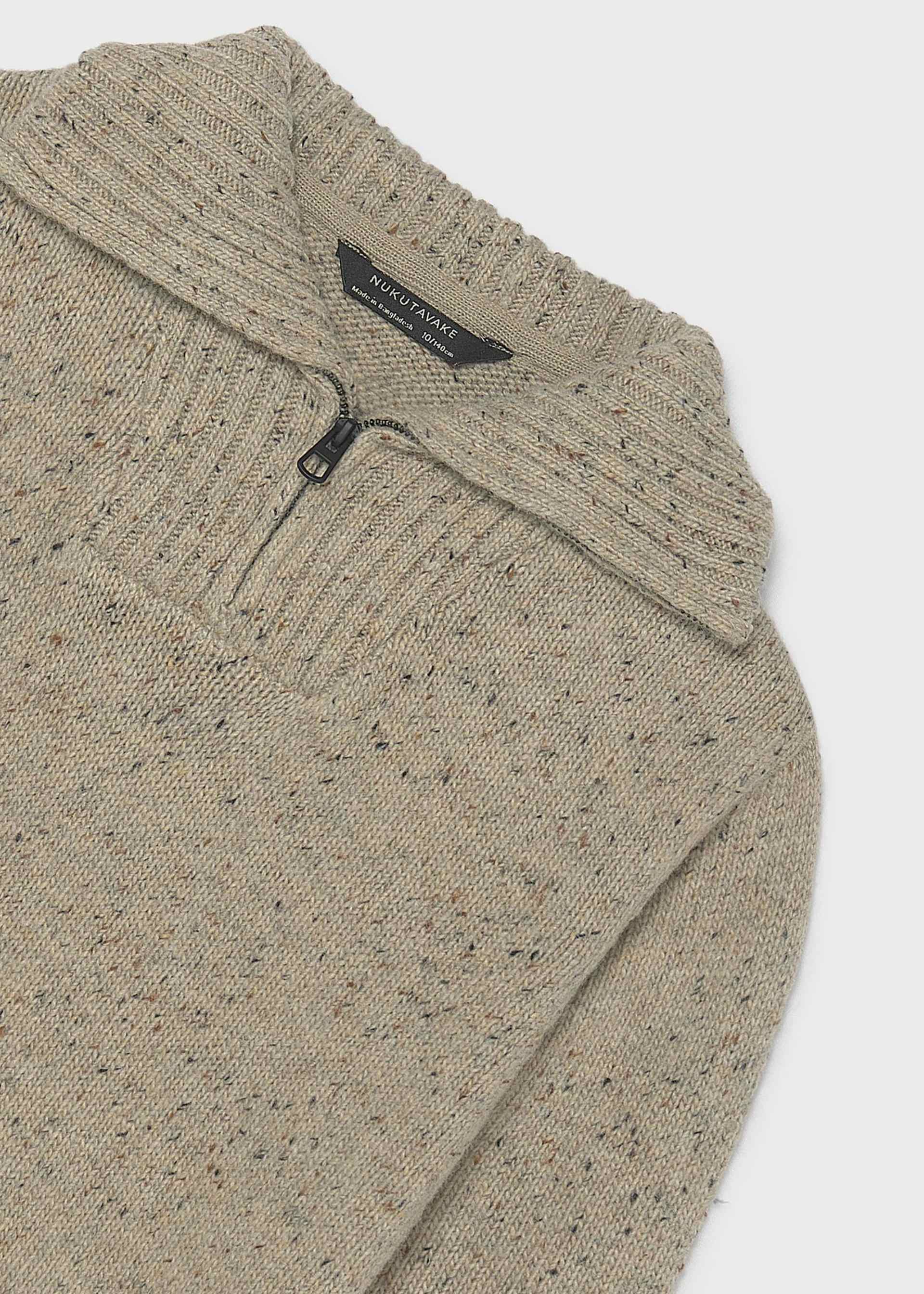 Boy Quarter-Zip Sweater