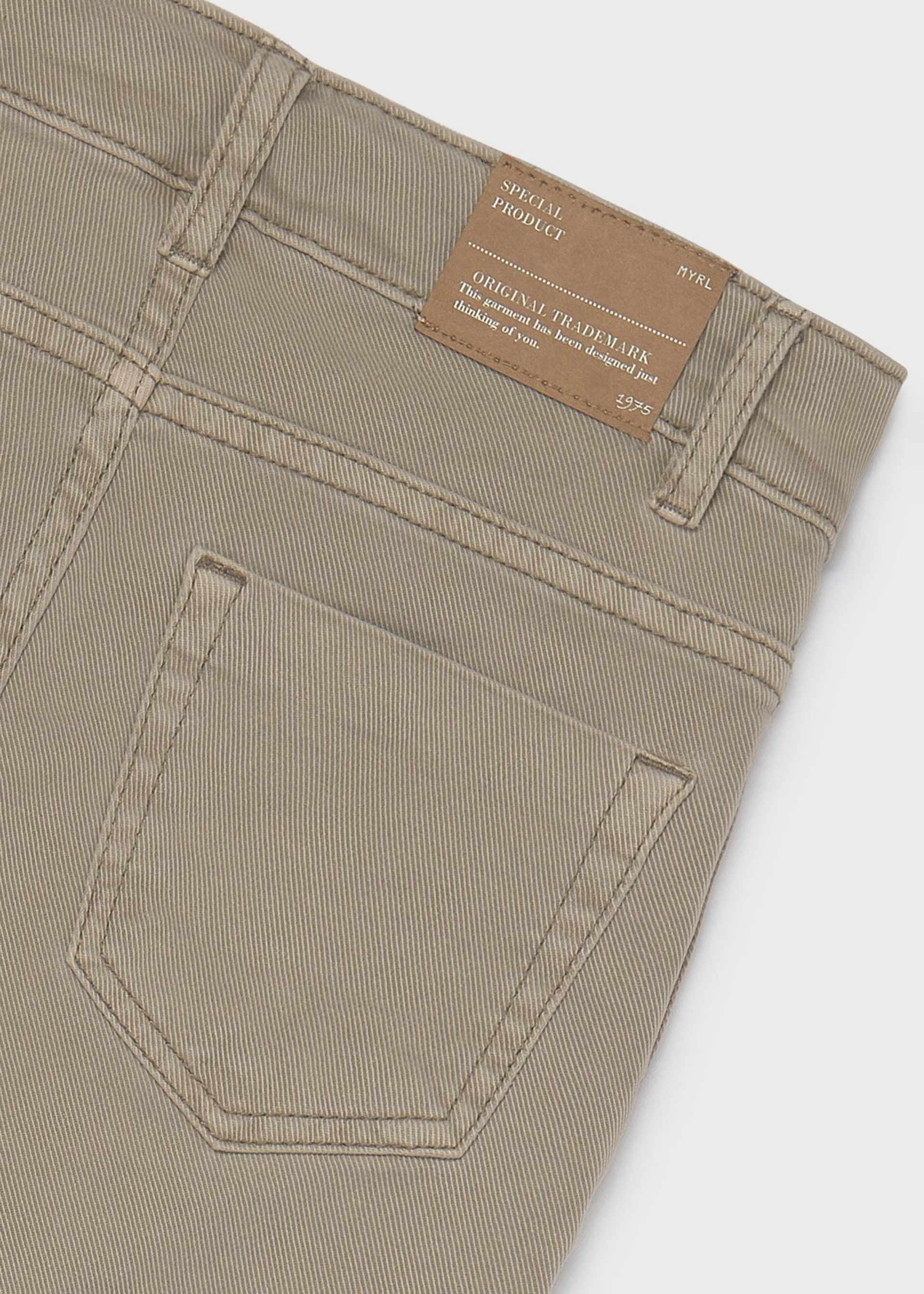 Twill-Hose flare Teenager Mädchen