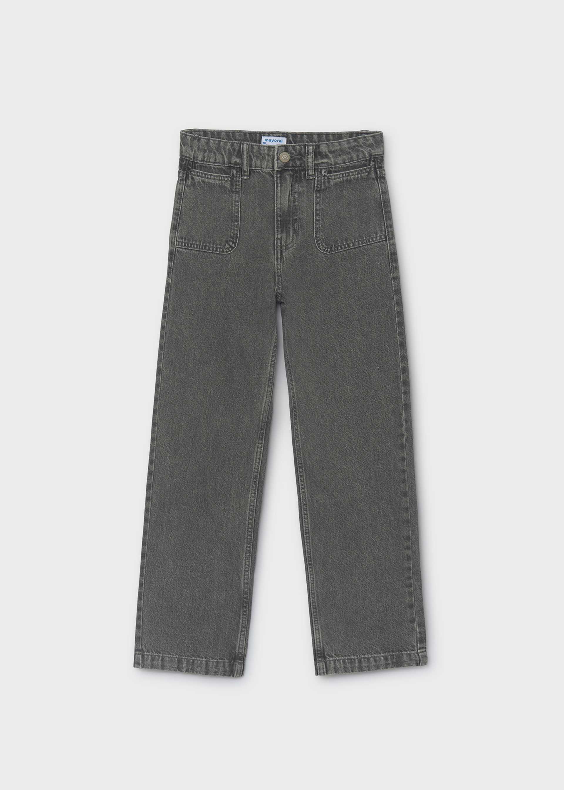 Girls' relaxed-fit trousers