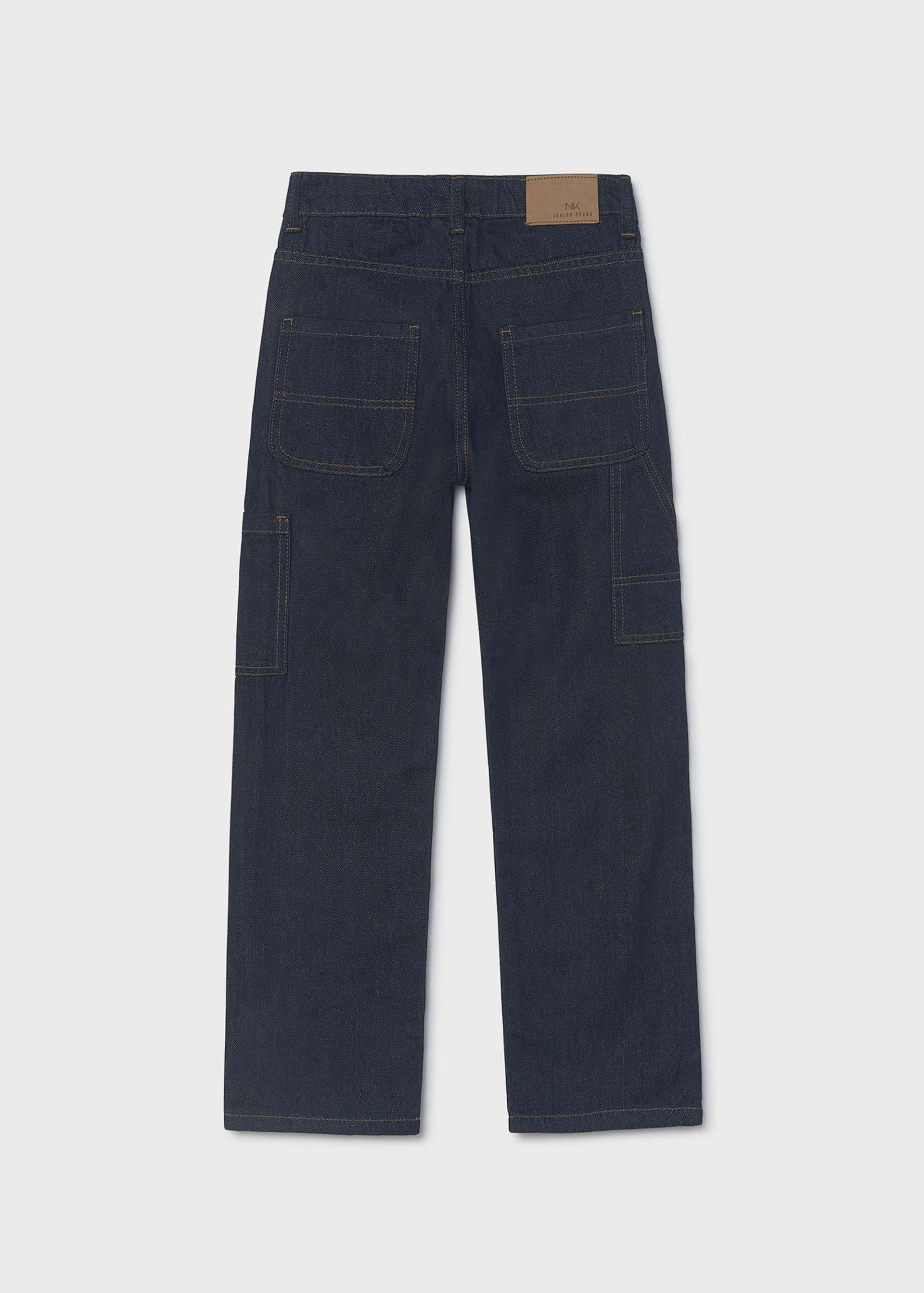 Pantalón de mezclilla loose fit chico