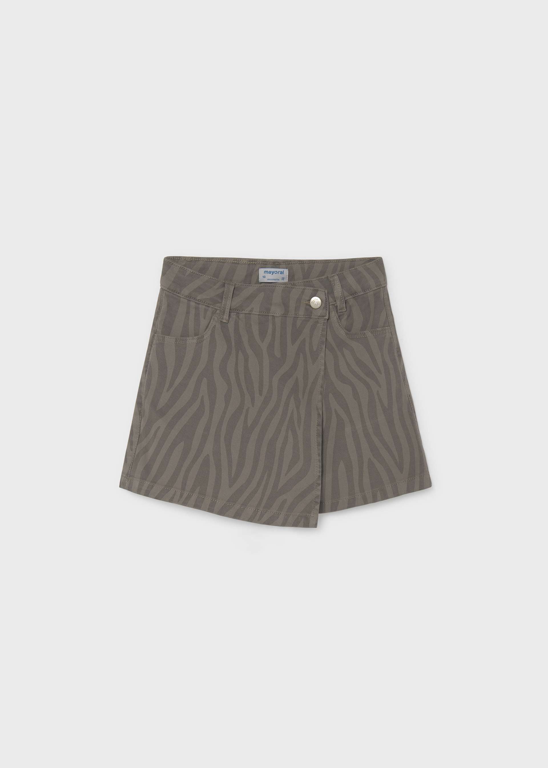 Falda pantalón sarga chica