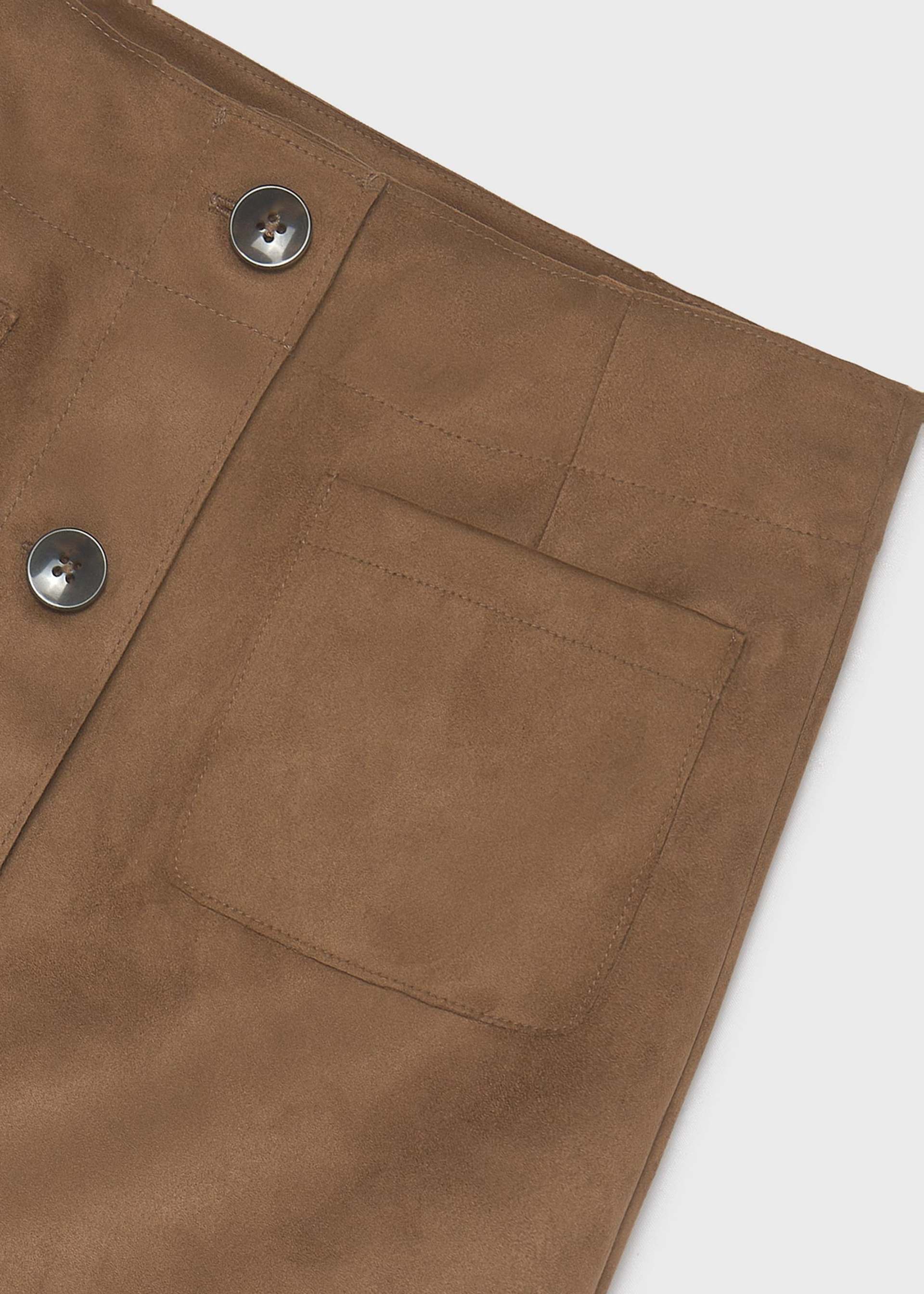 Girls' button-up skirt