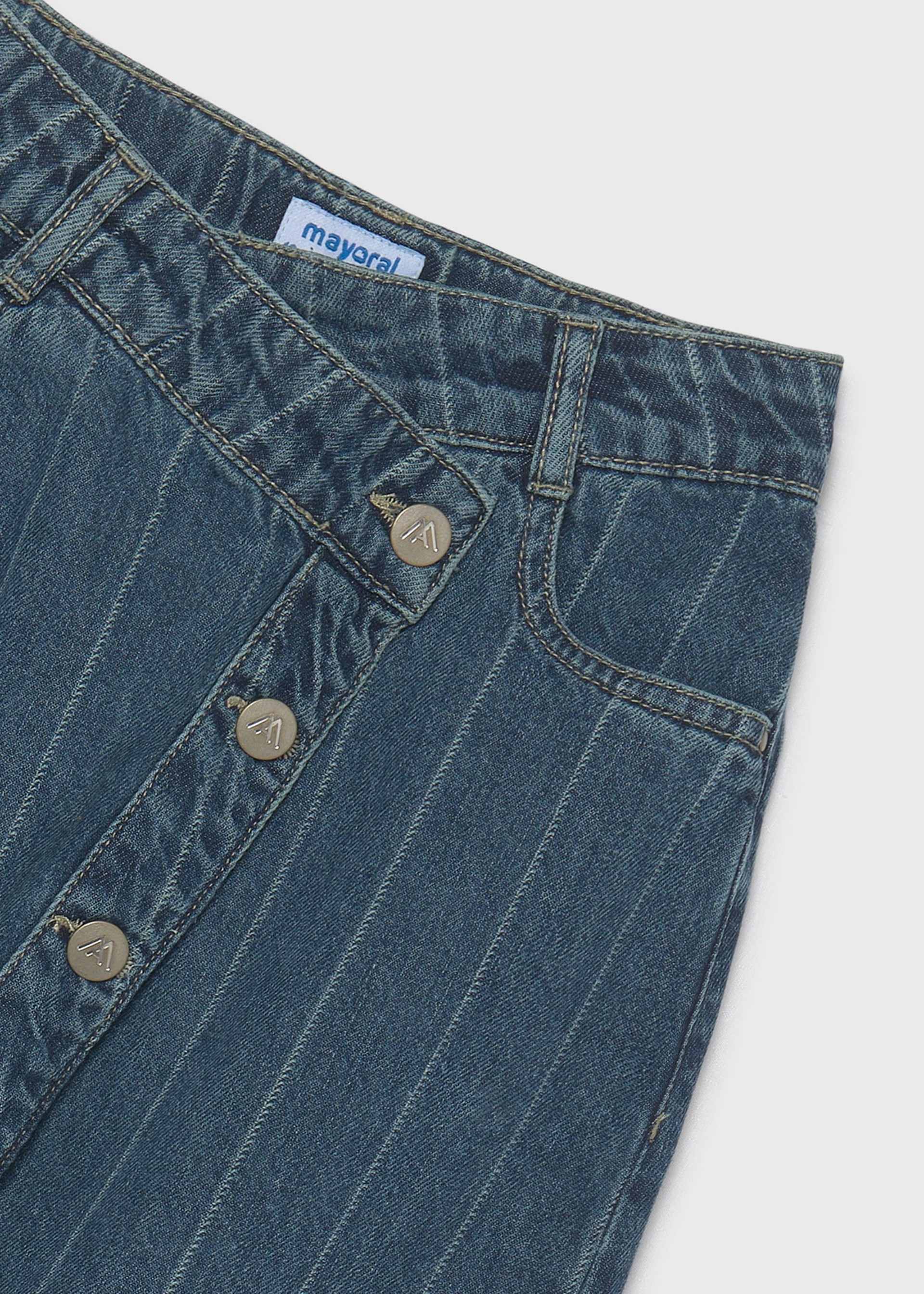 Jupe midi en denim fille