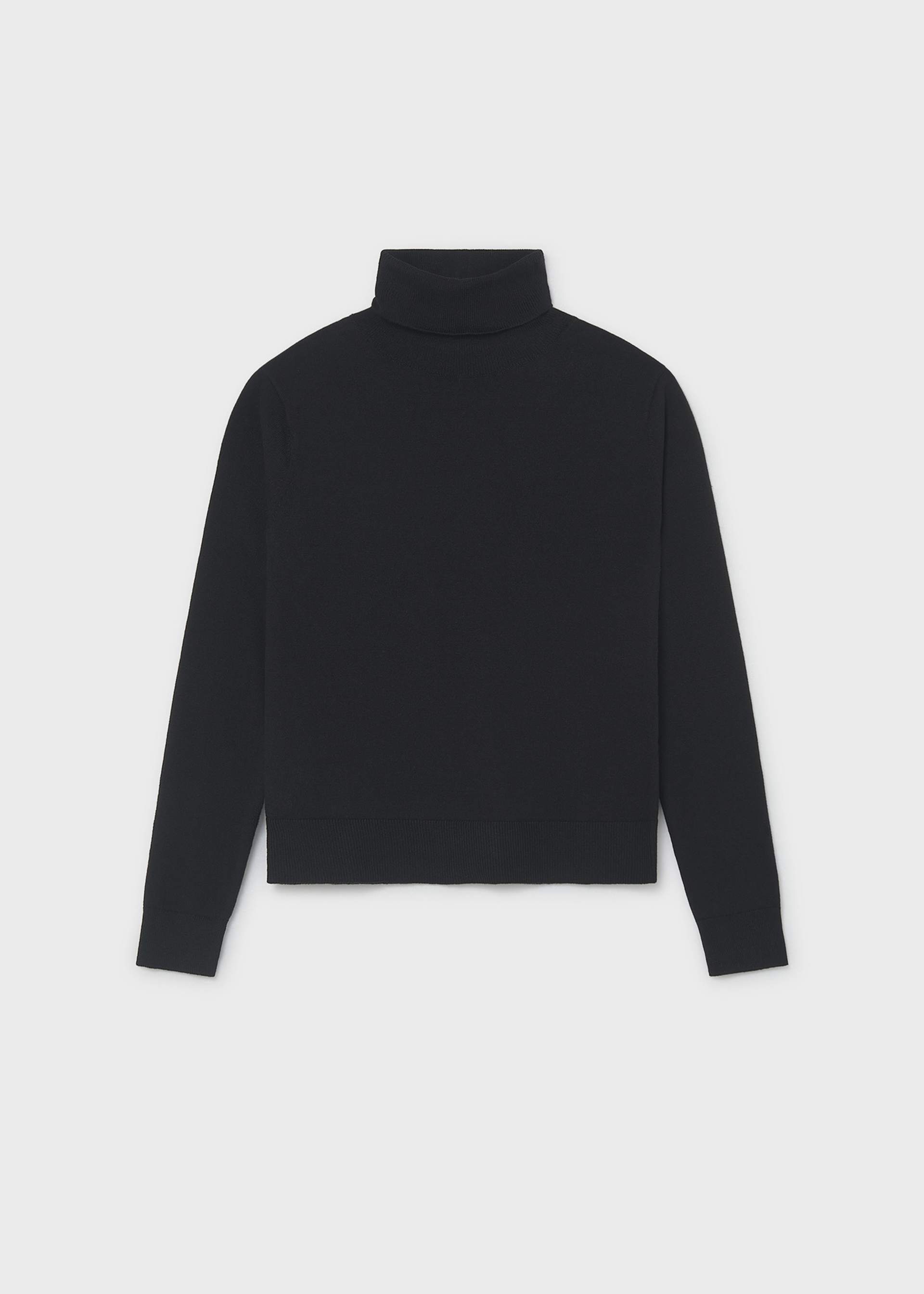 Sweter trykotowy basic dla dziewczynki