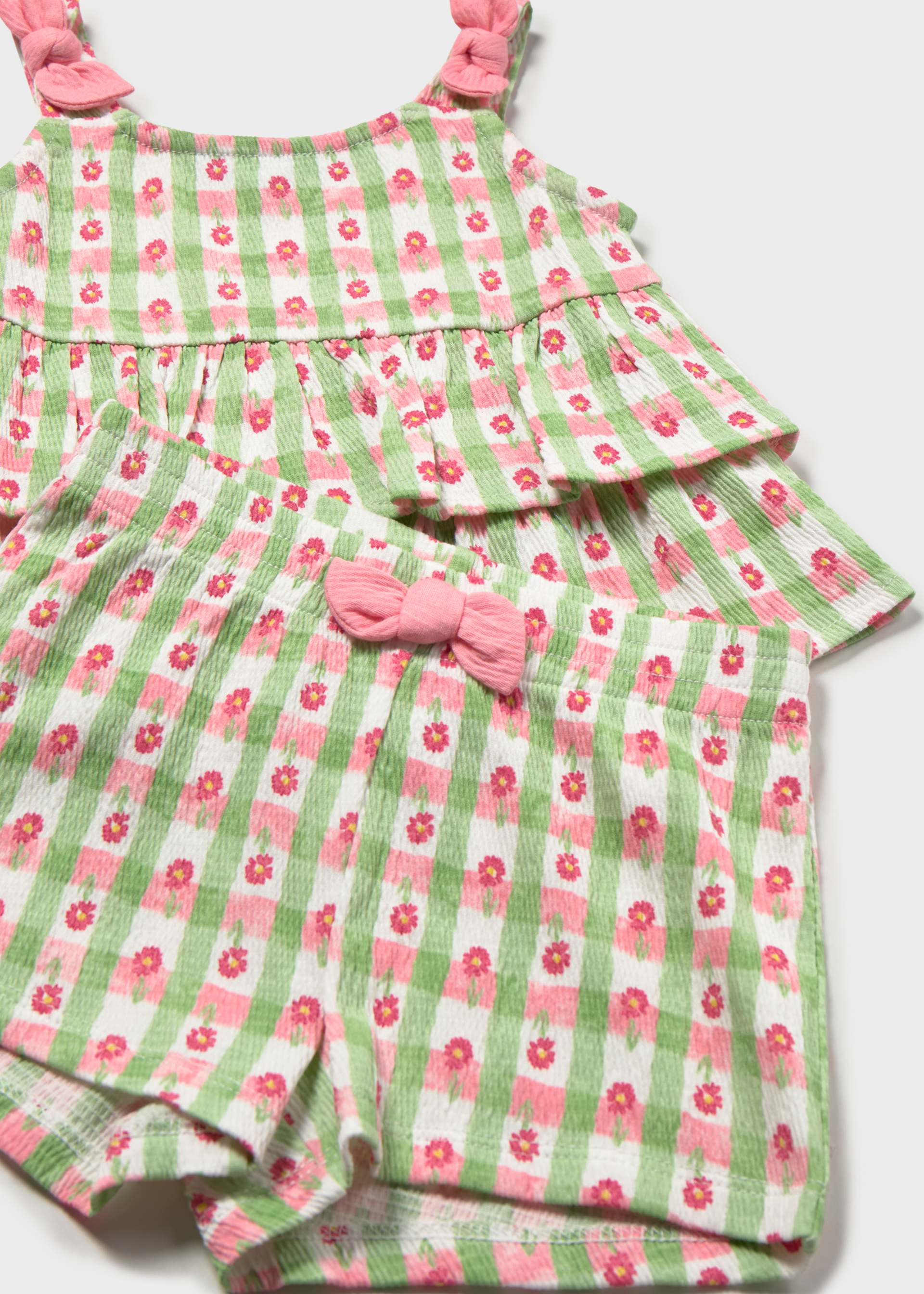 Conjunto bermuda print bebé