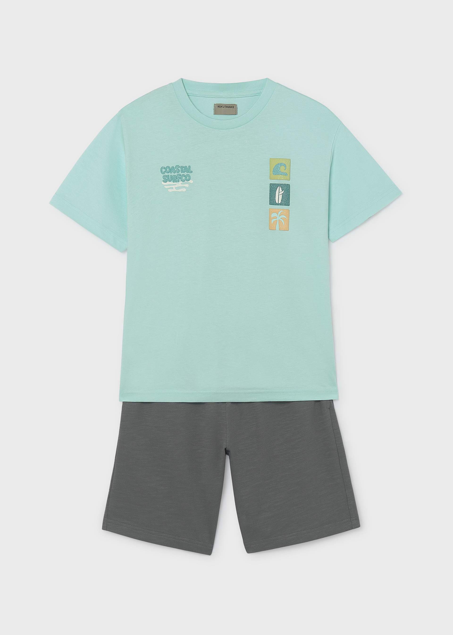 Conjunto playera y pantalón surf chico