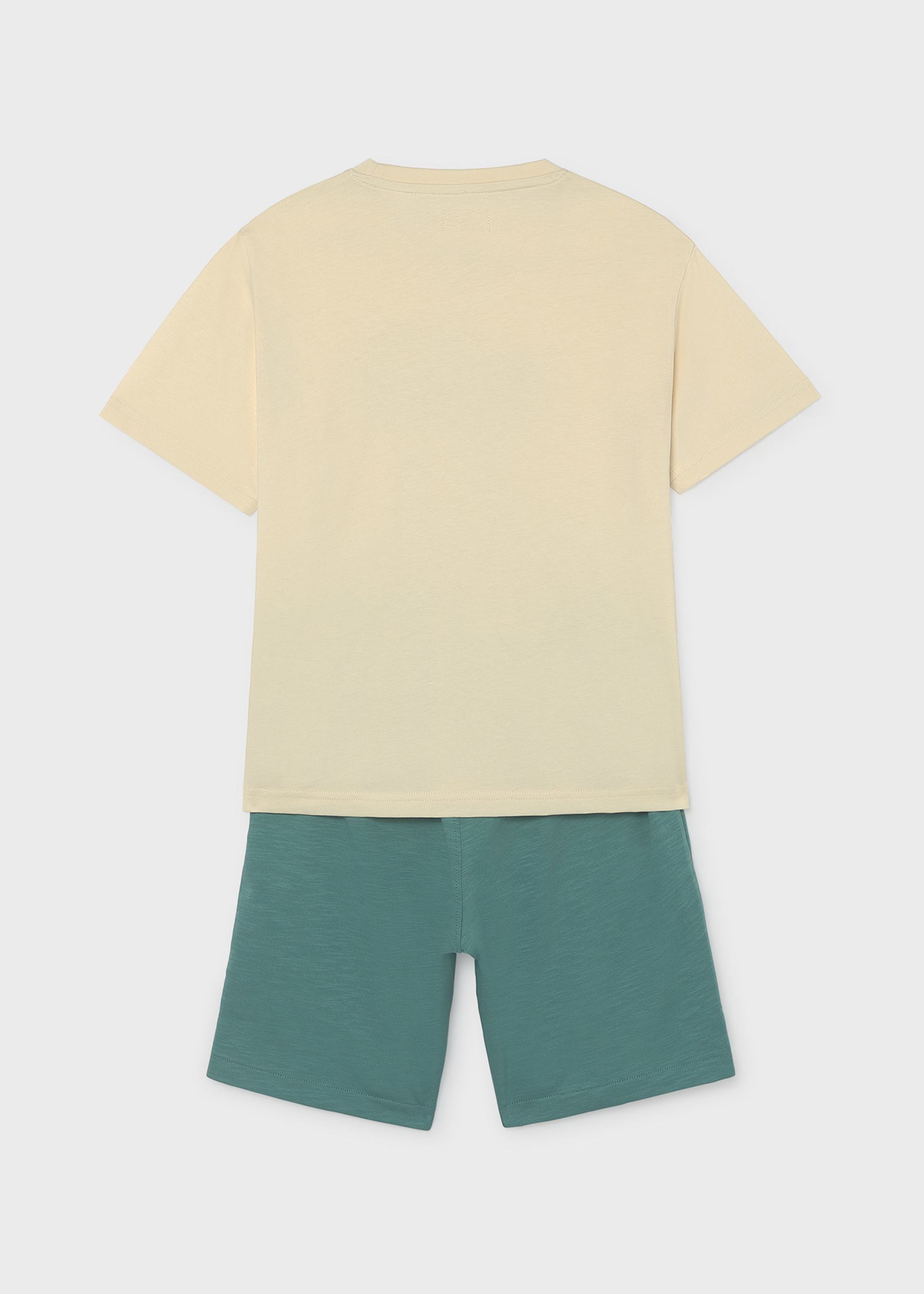 Conjunto t-shirt e calças surf rapaz