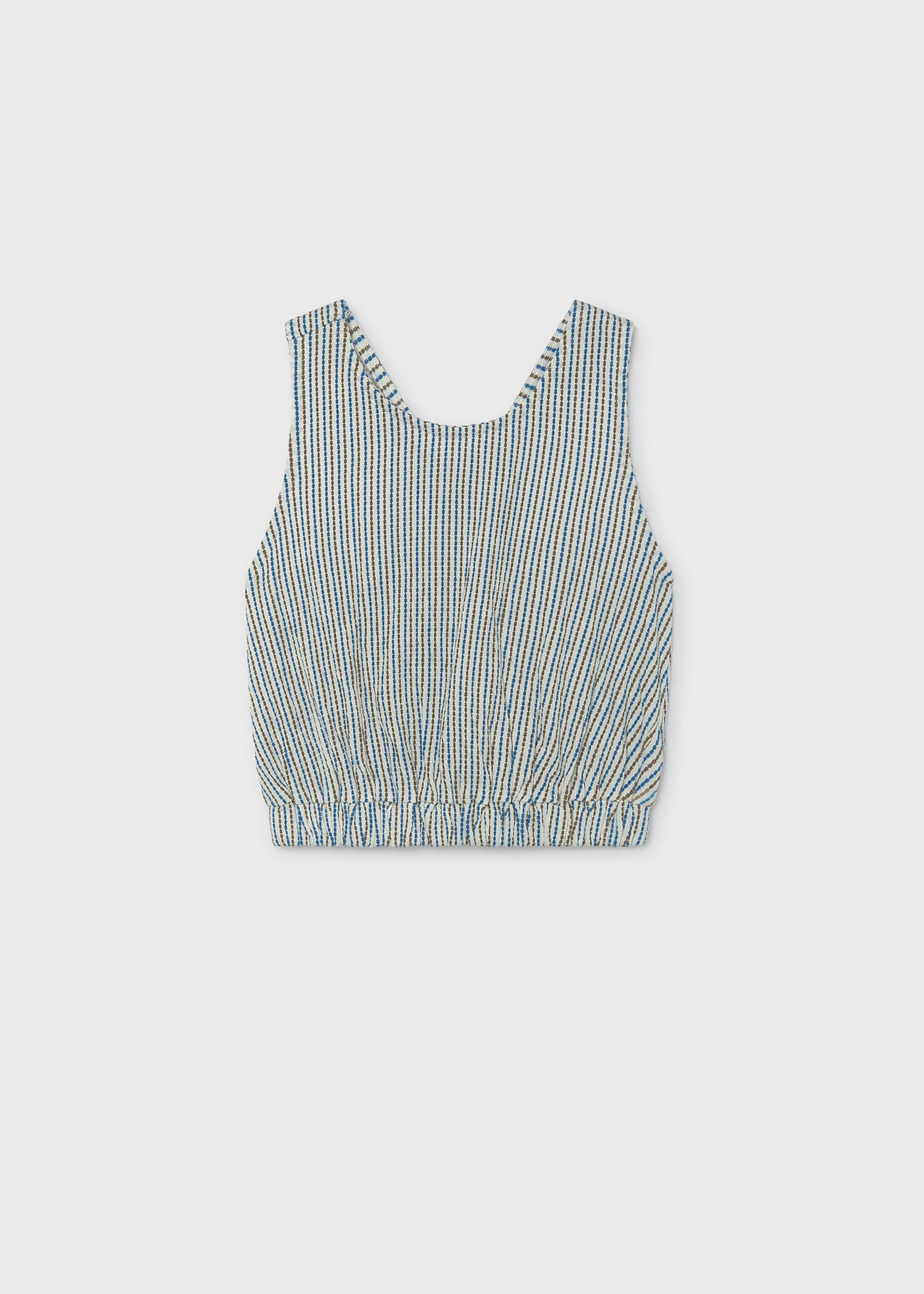 Tricou cu dungi fata