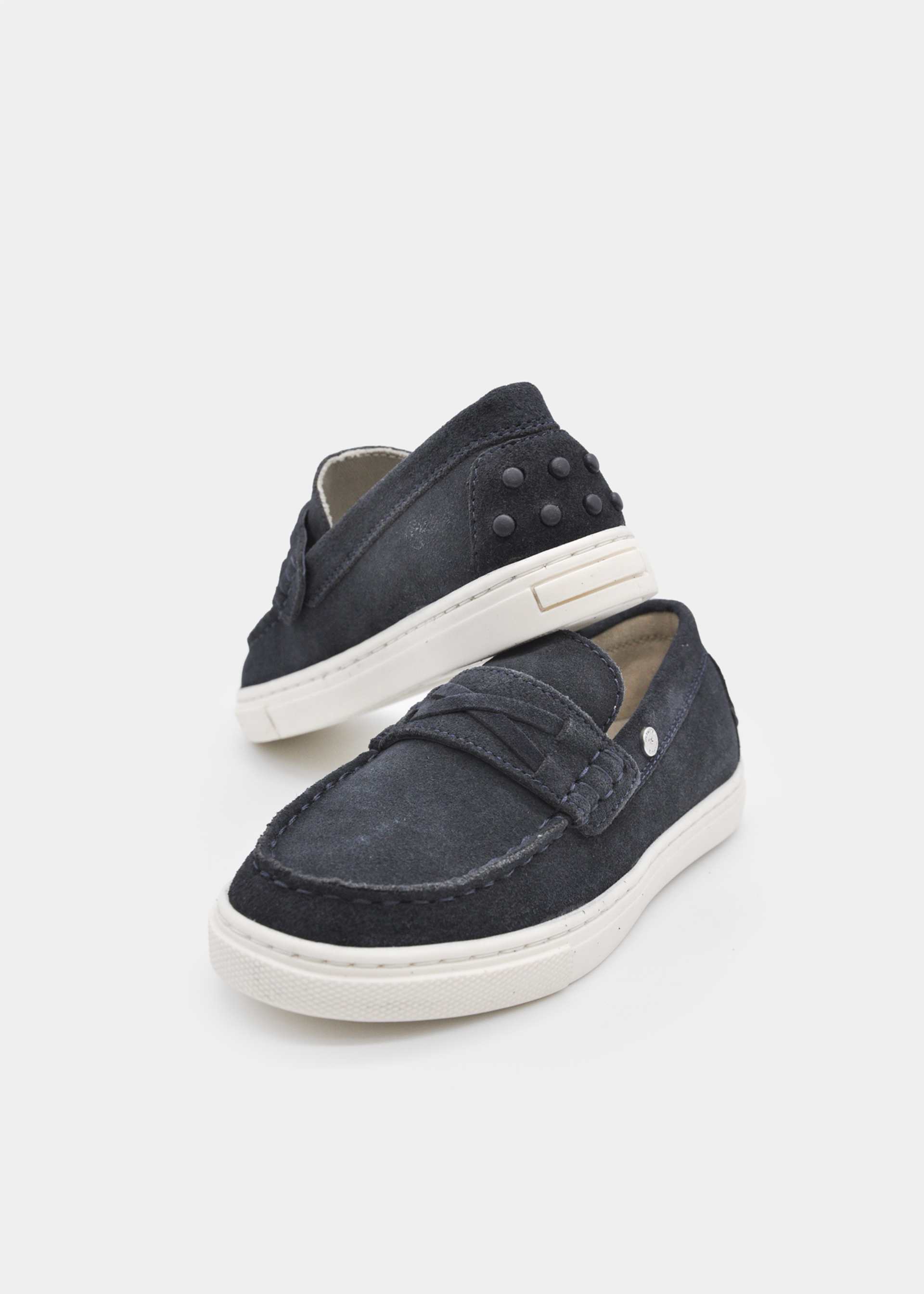 Mocassins habillés en cuir suédé garçon