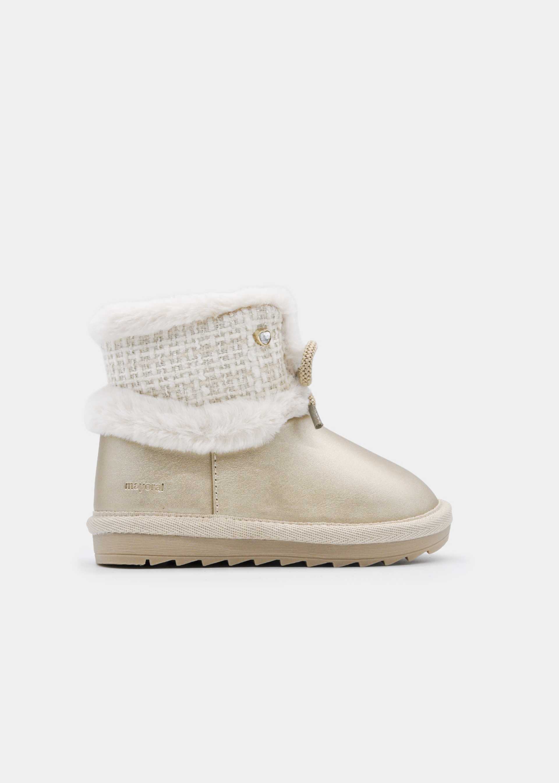 Bottines en fourrure bébé