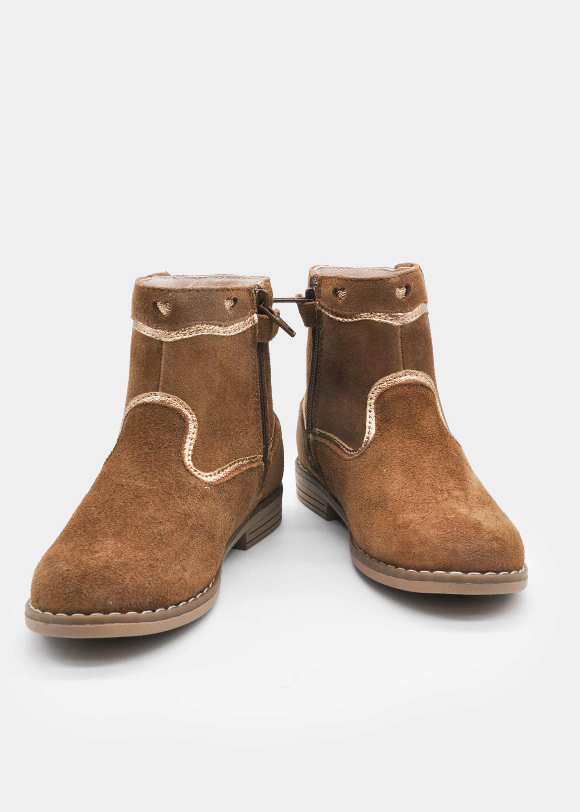Stiefelette Veloursleder Mädchen
