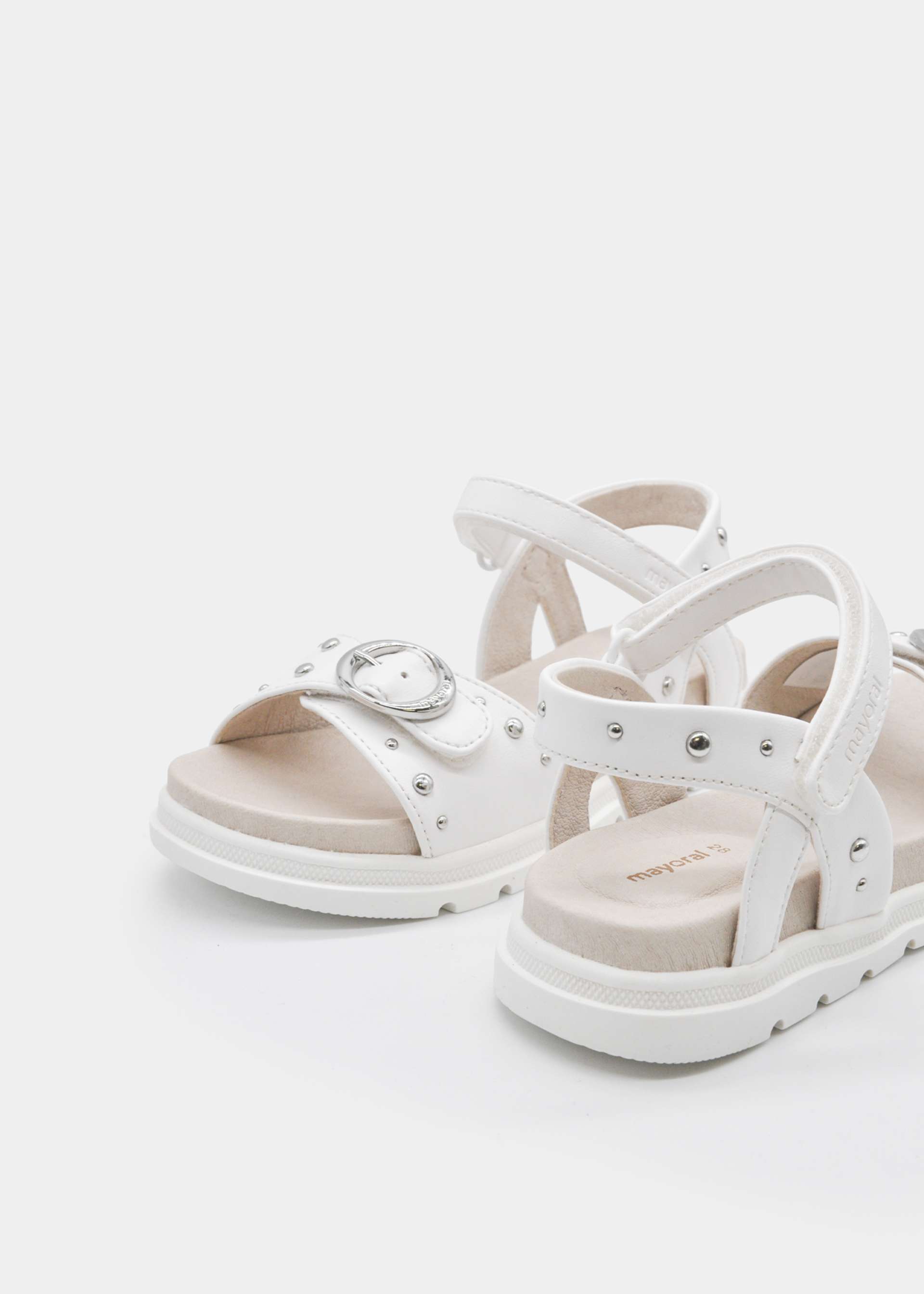 Studded sandals girl