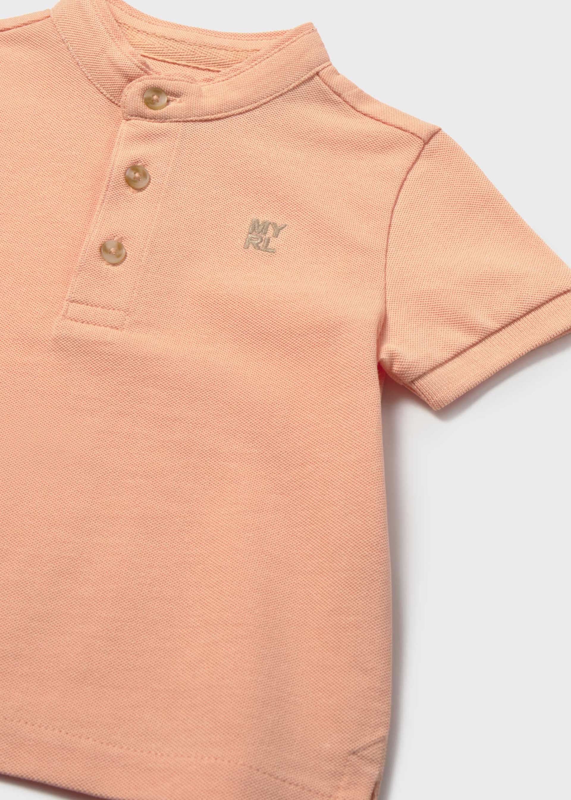 Poloshirt mit Maokragen Baby
