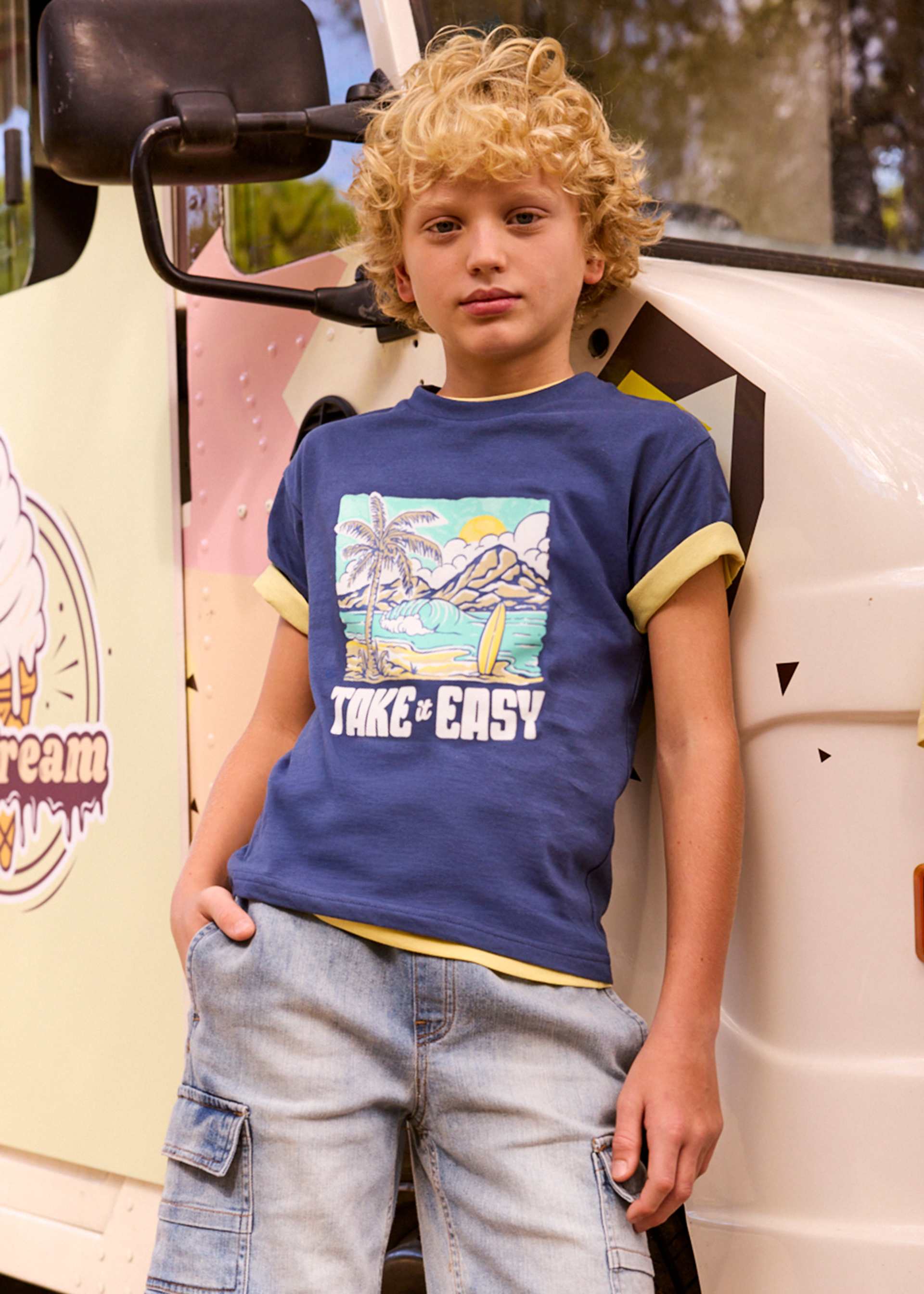 Lot 2 t-shirts garçon