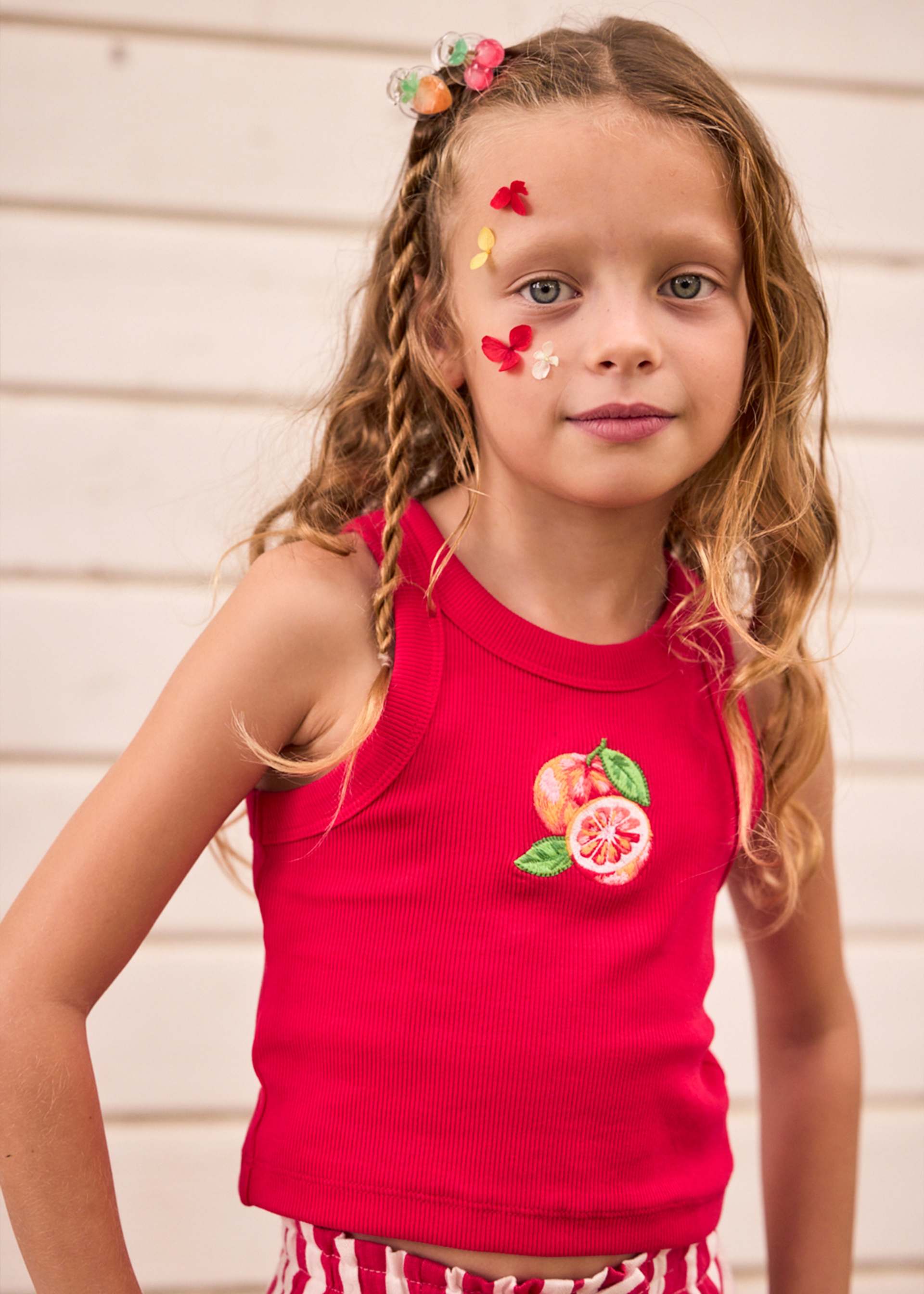 Camisola alças menina