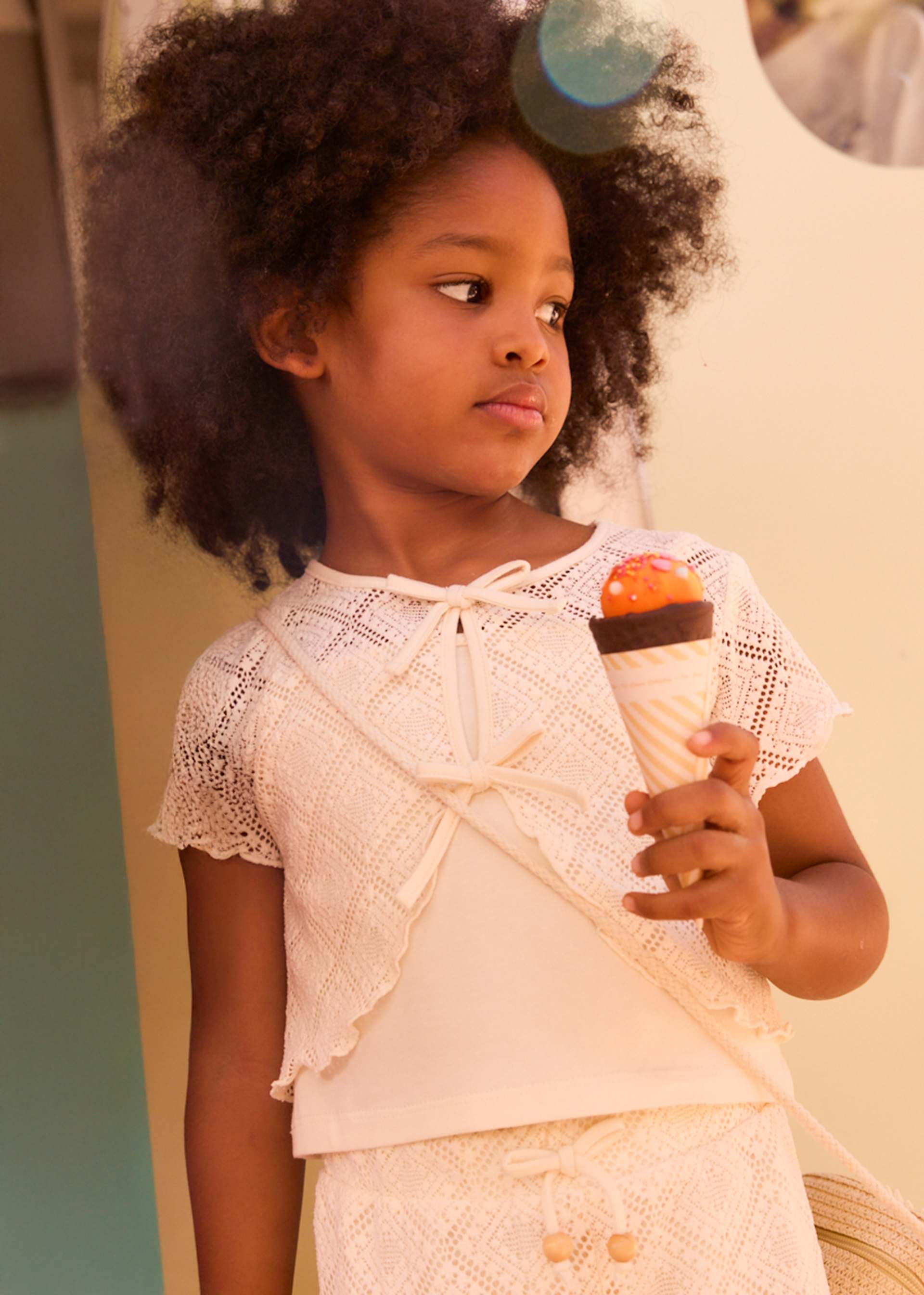 Camiseta crochet niña