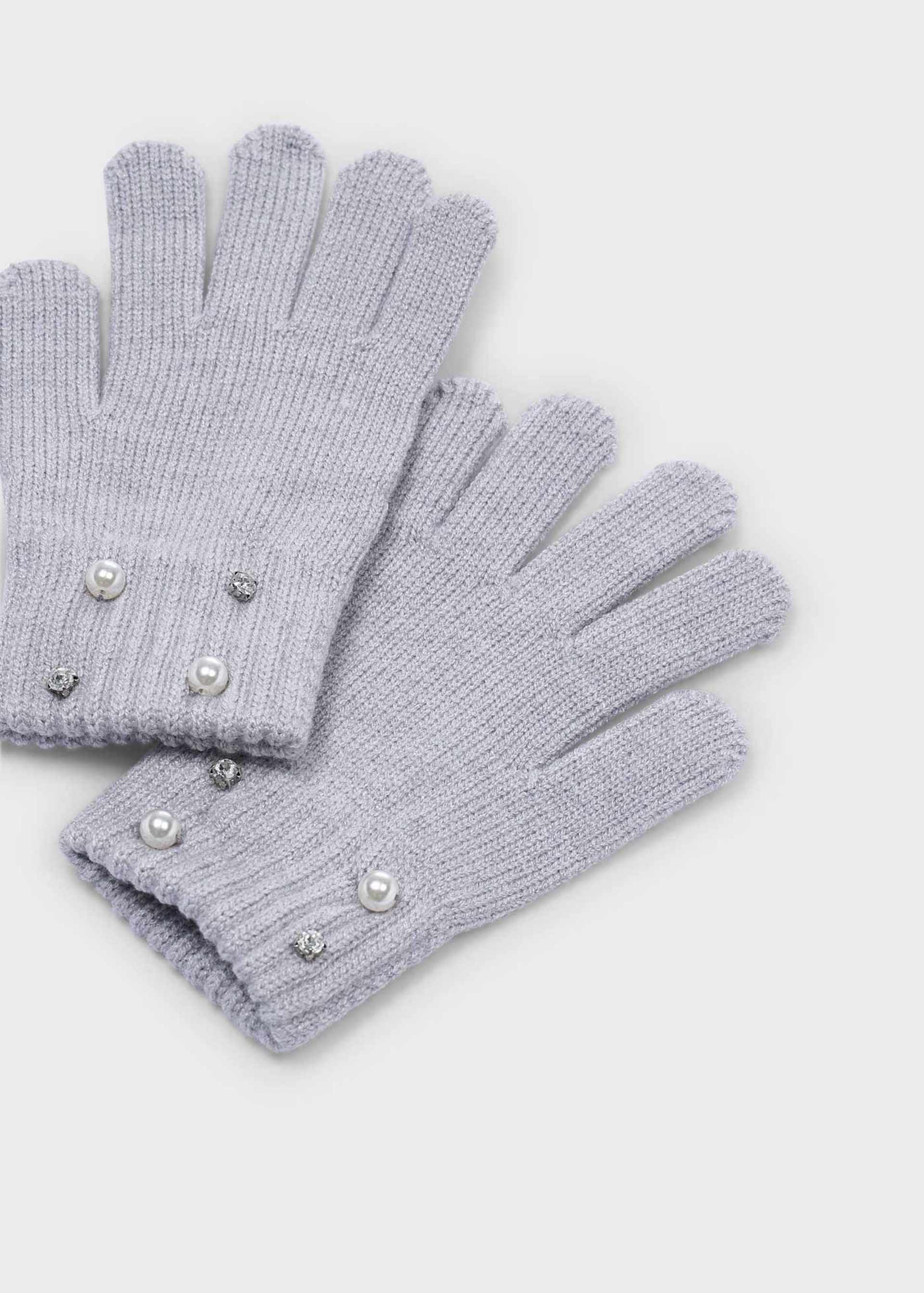 Gants à perles fille