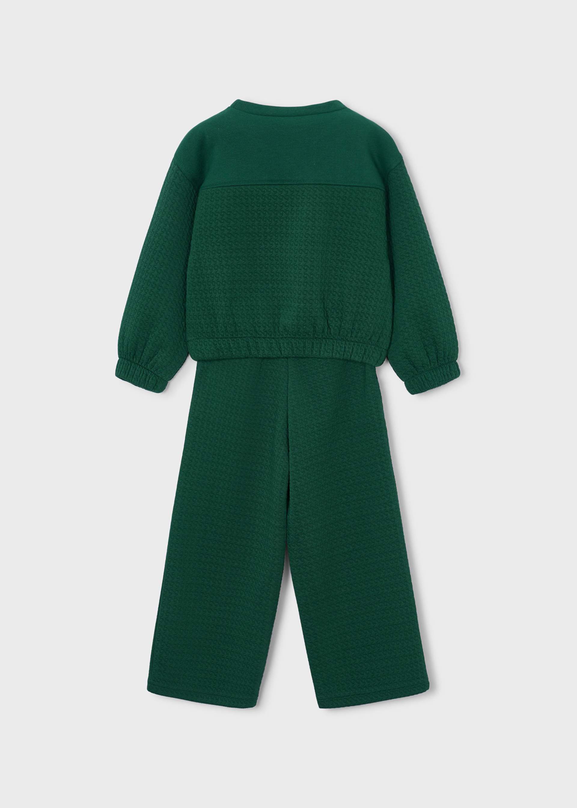 Girls' tracksuit set with pockets