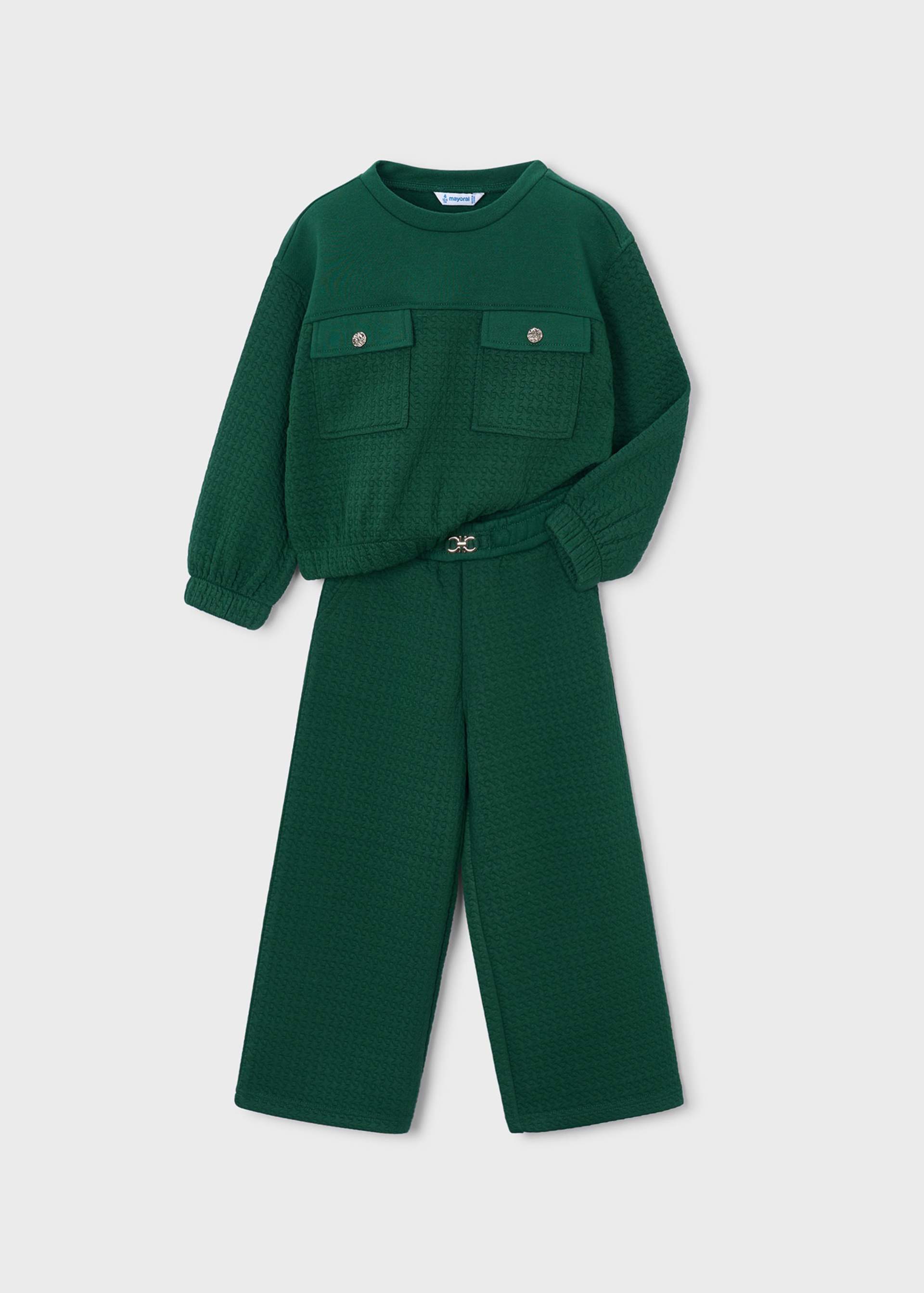 Set bluza si pantaloni fetita