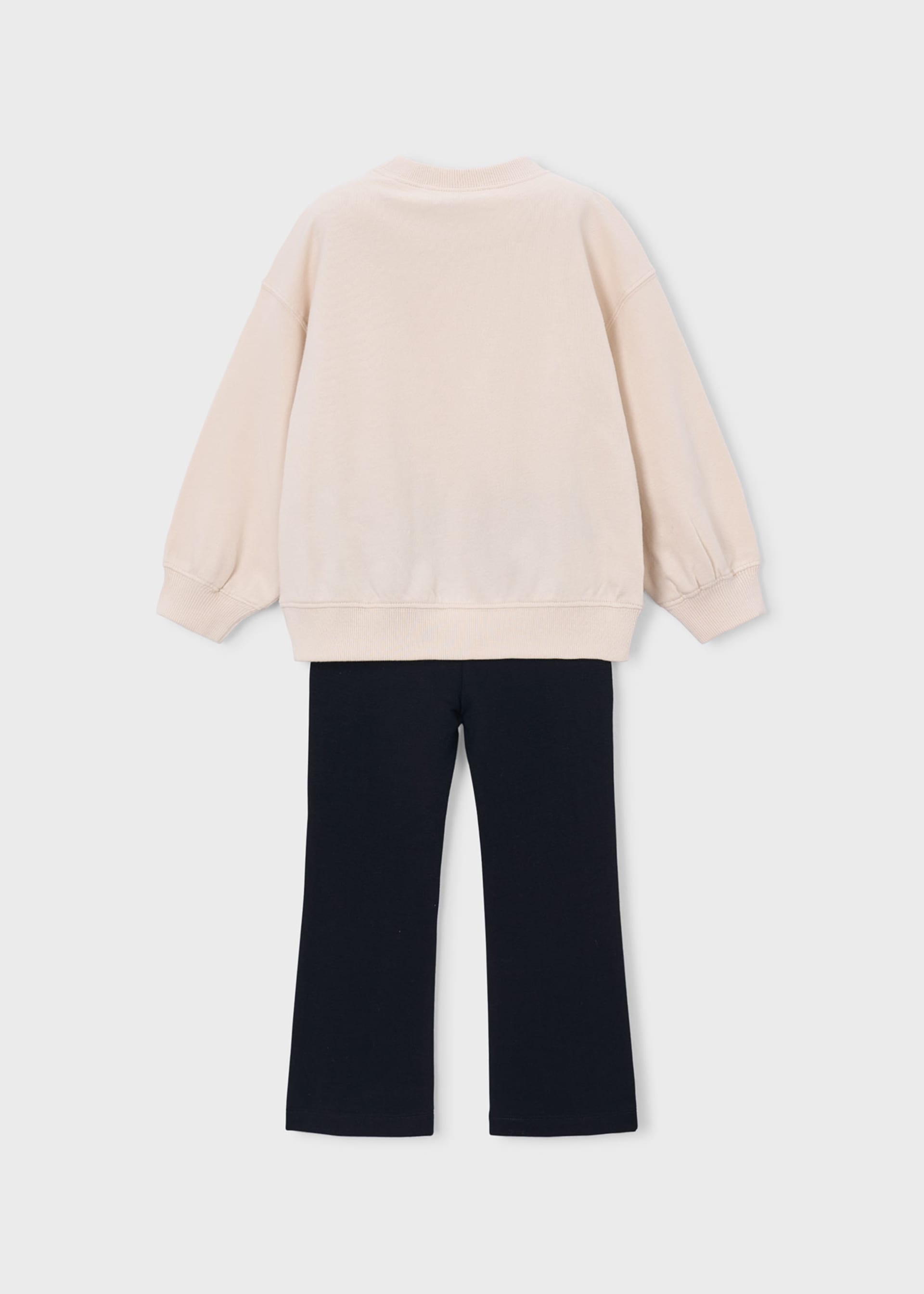 Conjunto leggings e sweat menina