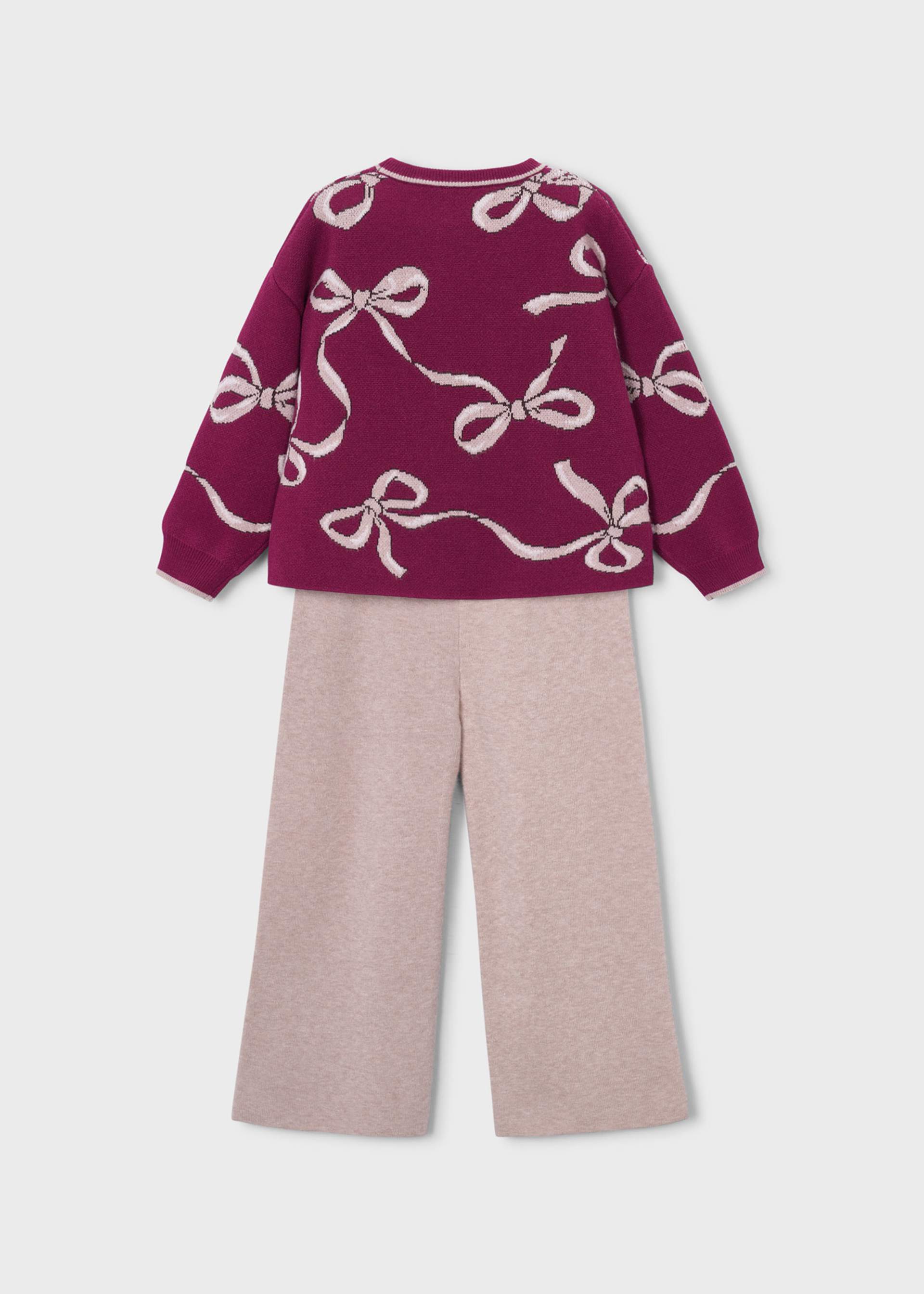 Conjunto pantalón y jersey niña Conjunto pantalón y jersey niña