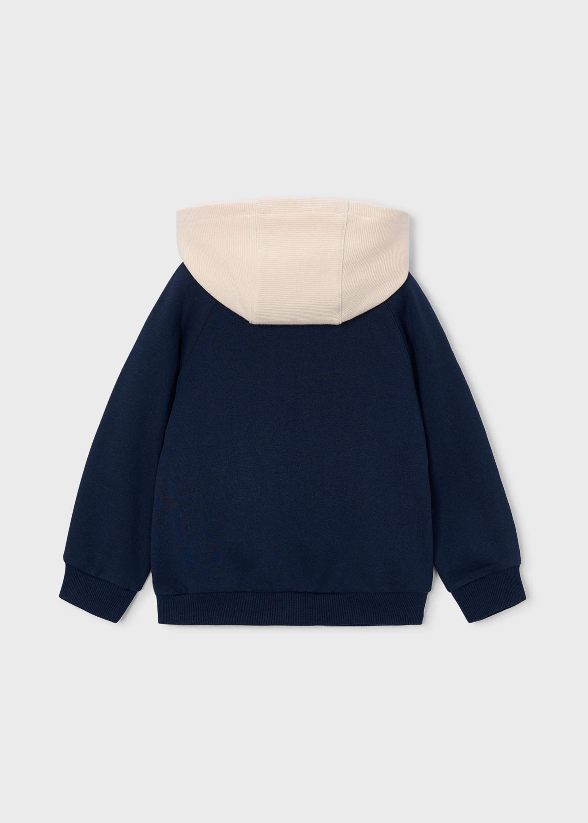 Sweat zippé à capuche garçon
