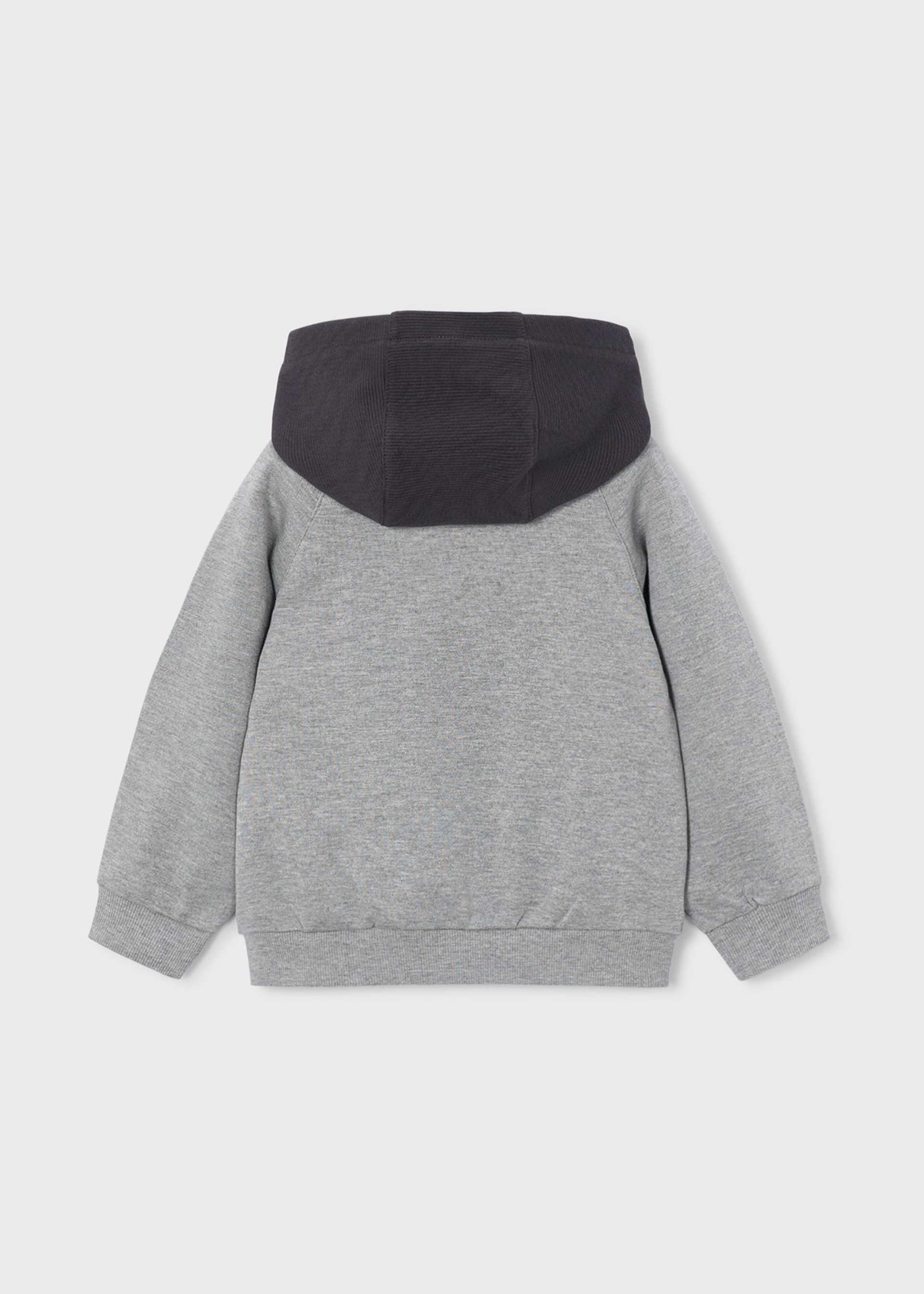 Sweat zippé à capuche garçon