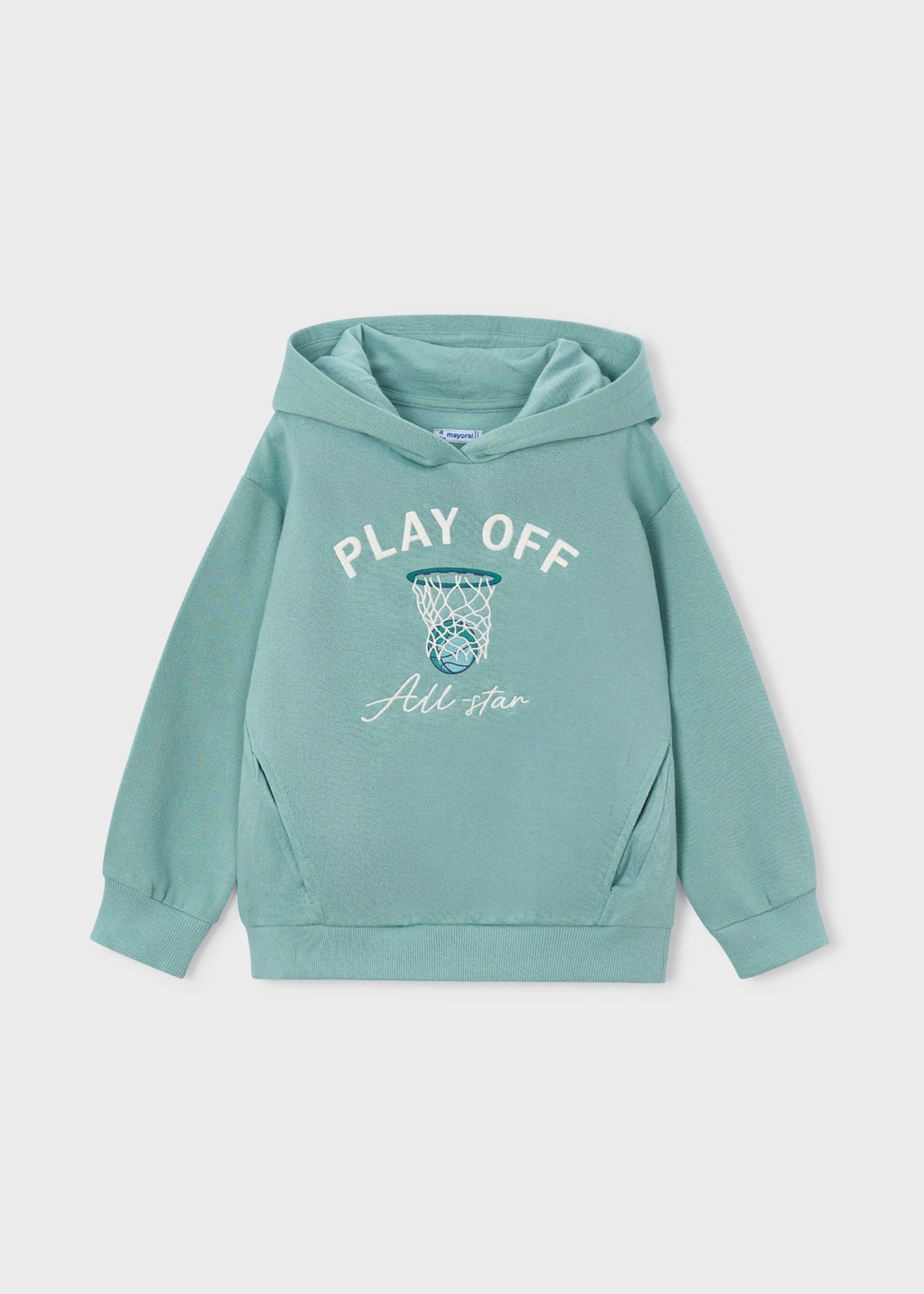 Sudadera bordados niño