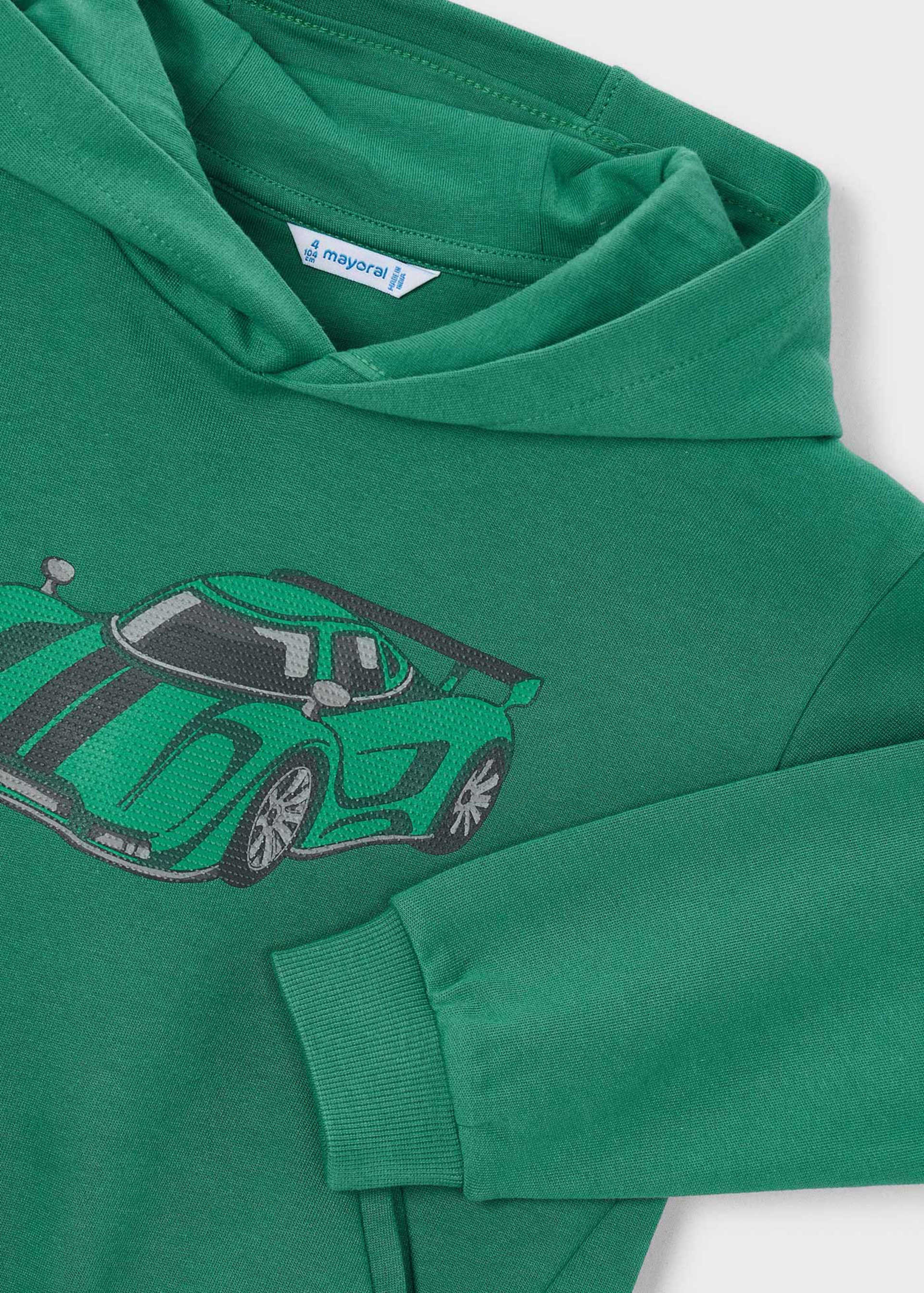 Boy Embossed Sweatshirt