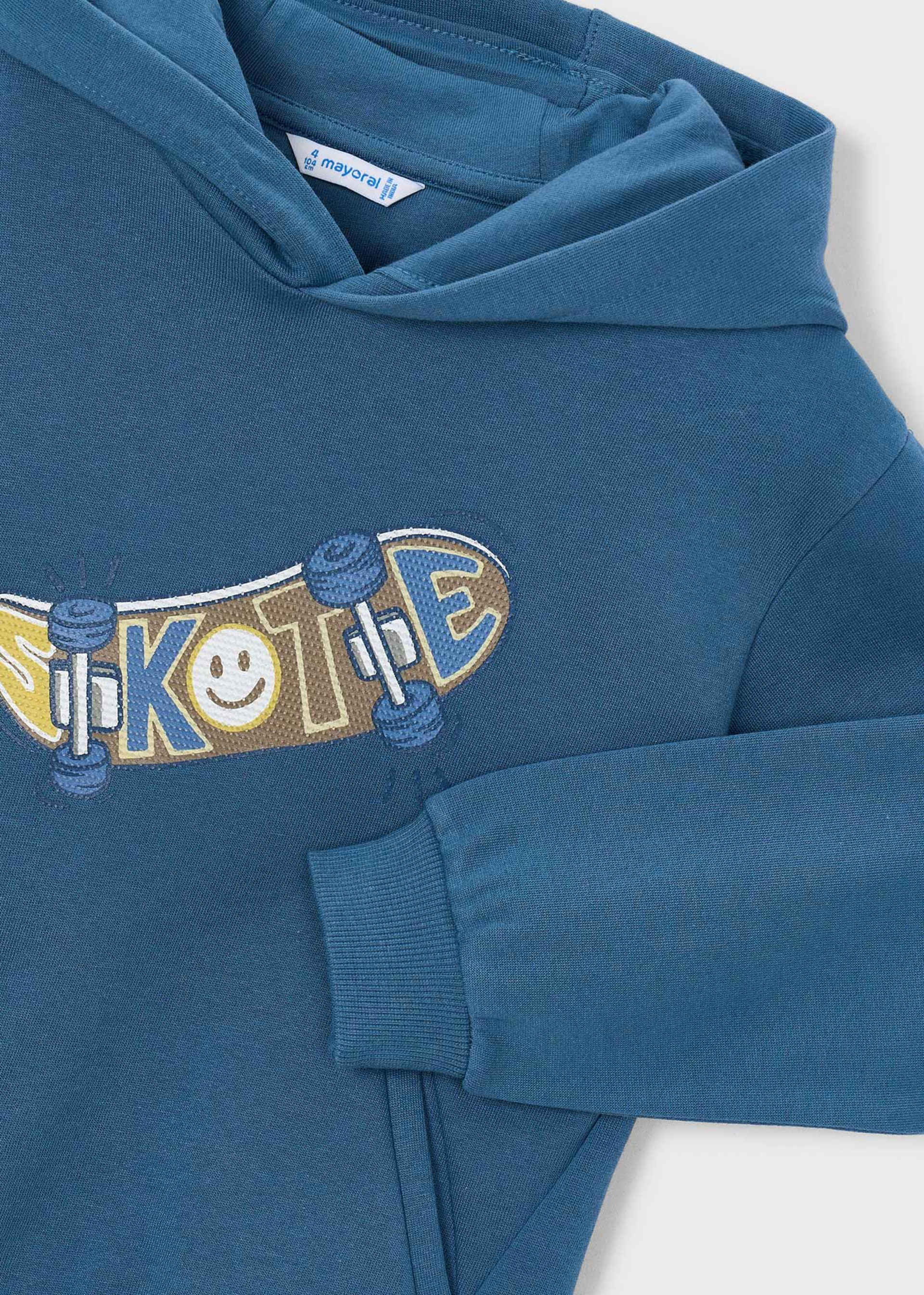 Boy Embossed Sweatshirt