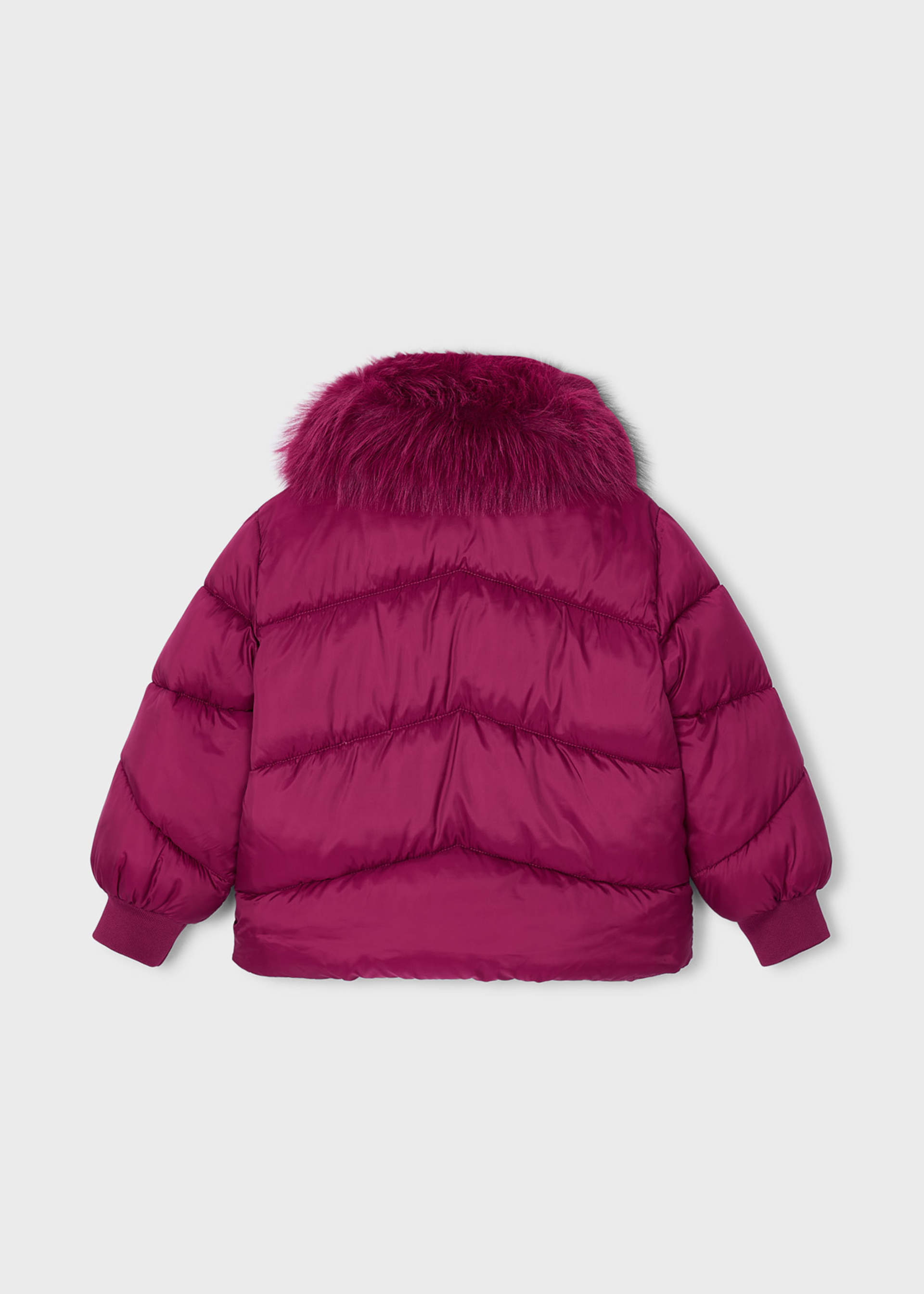 Chaquetón cuello pelo niña