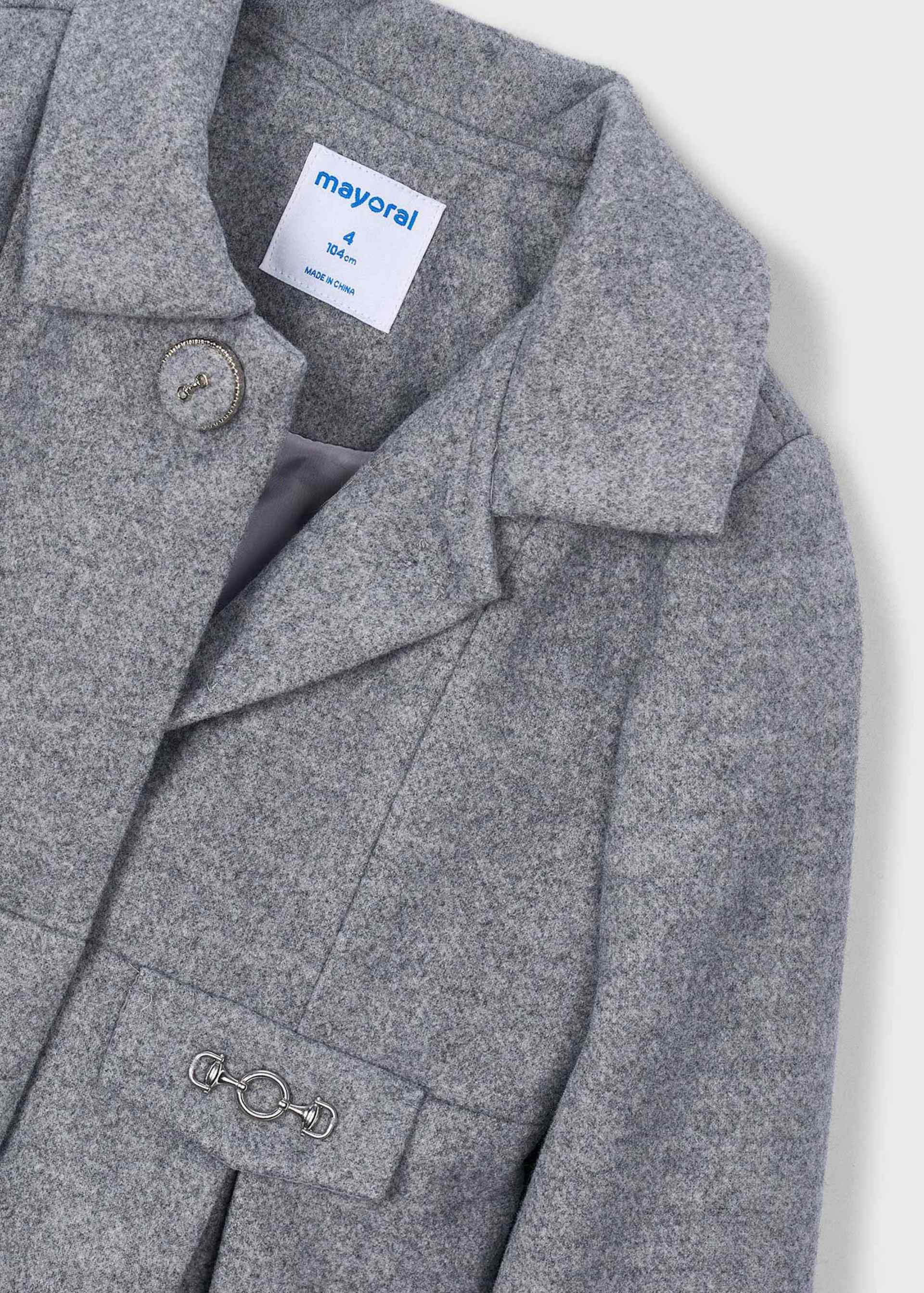Manteau en étoffe fille