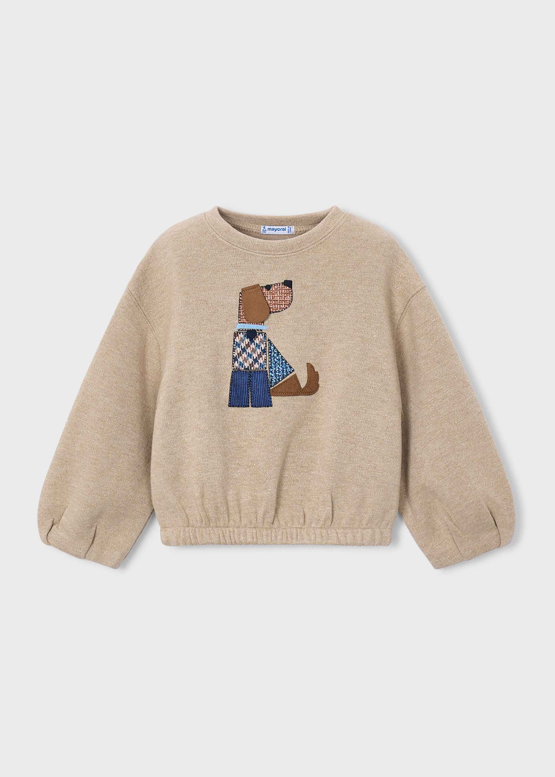 Sudadera perro niña