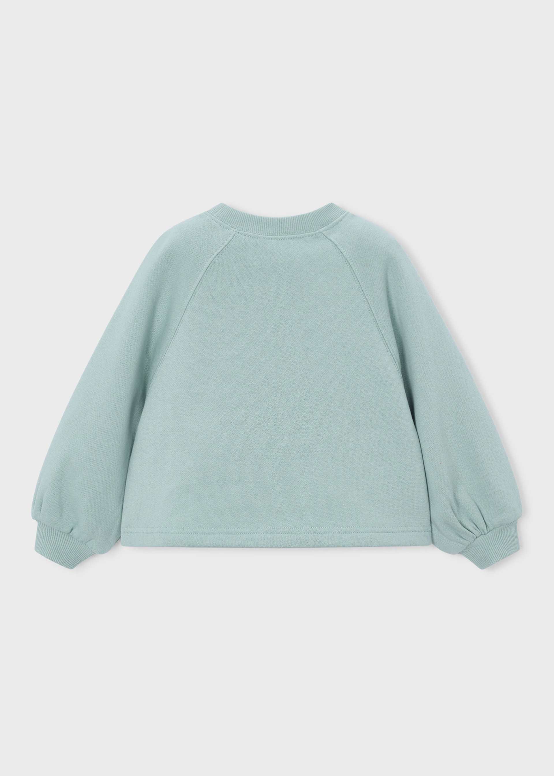 Bluza z kwiatową aplikacją dla dziewczynki