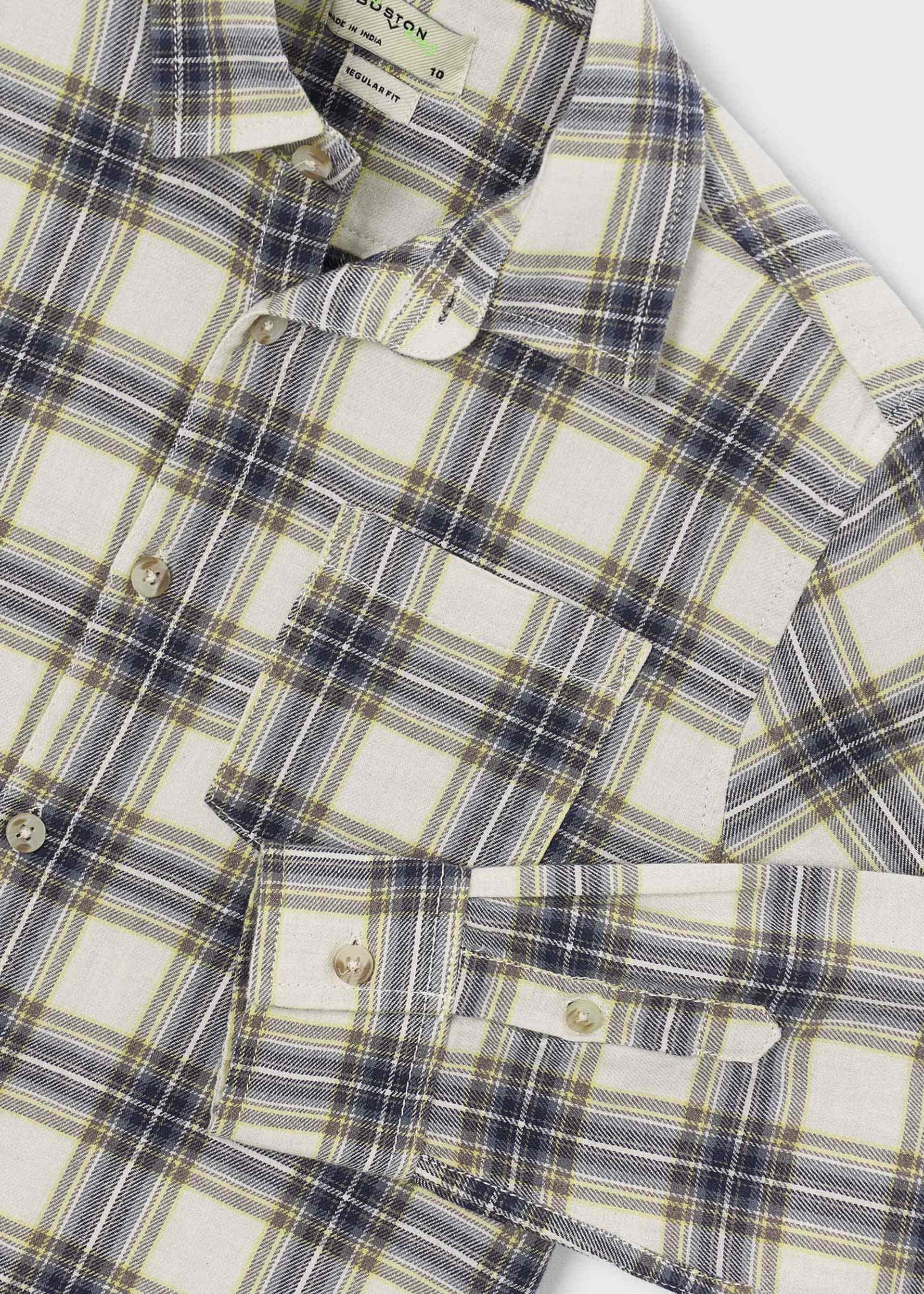 Boston Kids Plaid Shirt