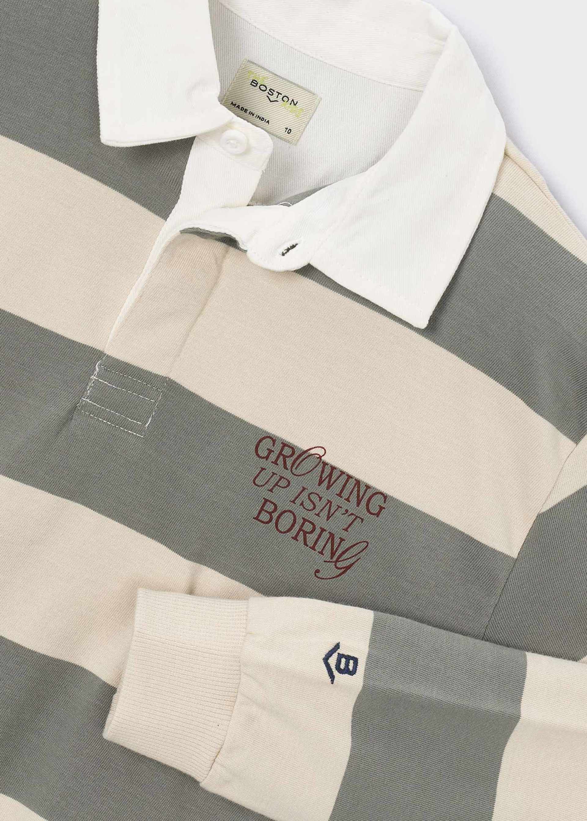 Polo rayé Boston Kids
