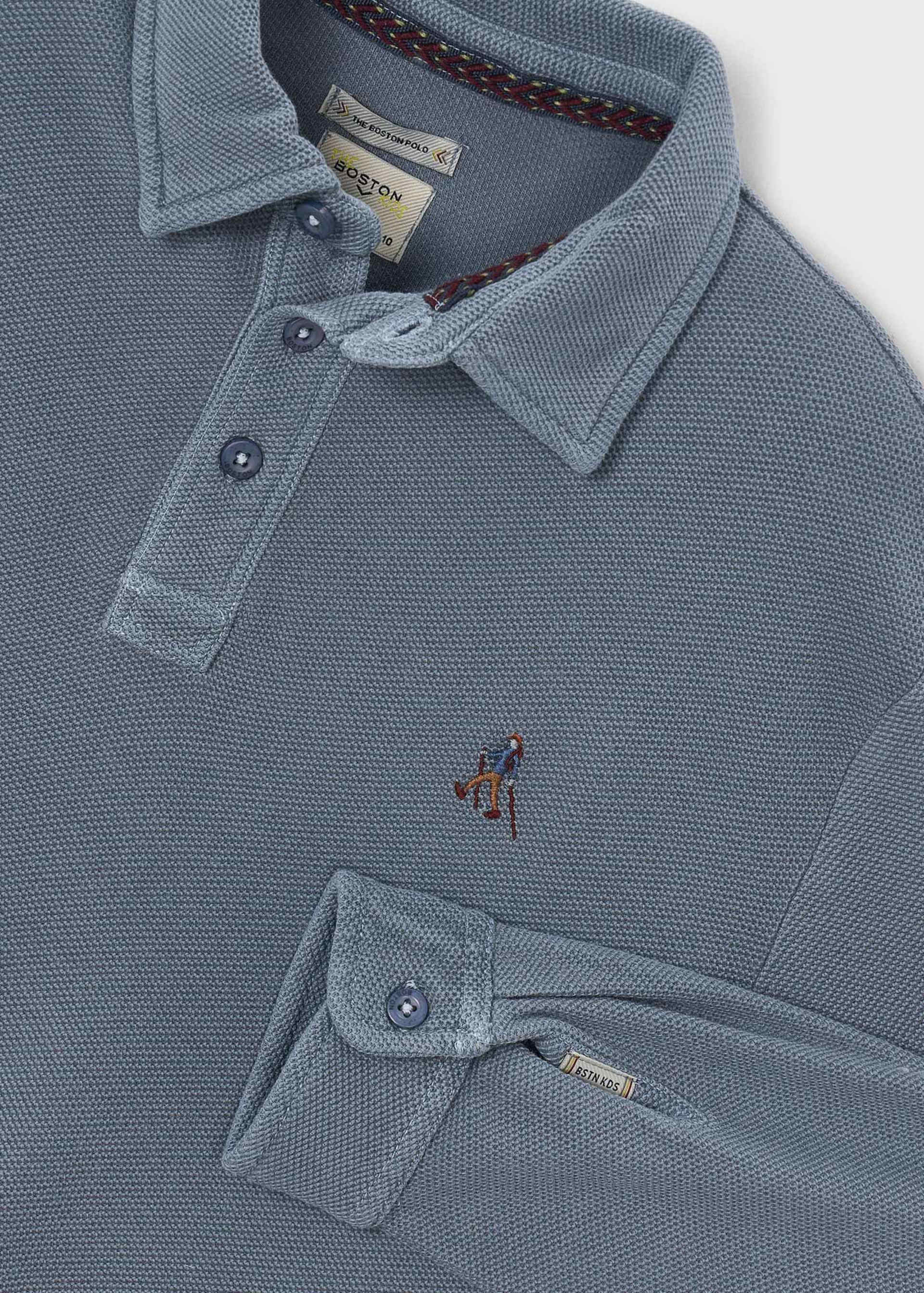 Boston Kids embroidered polo shirt