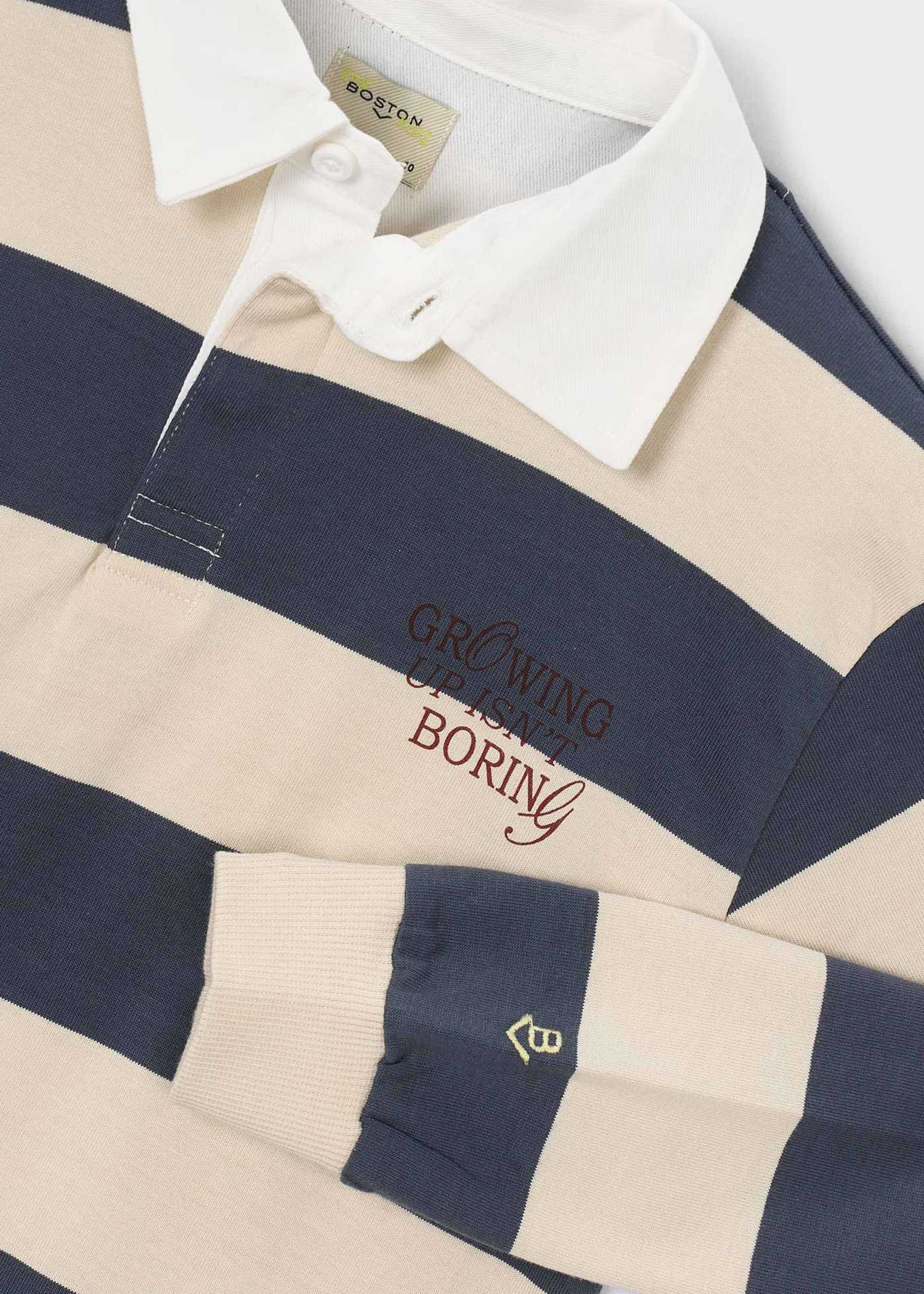 Polo rayas Boston Kids