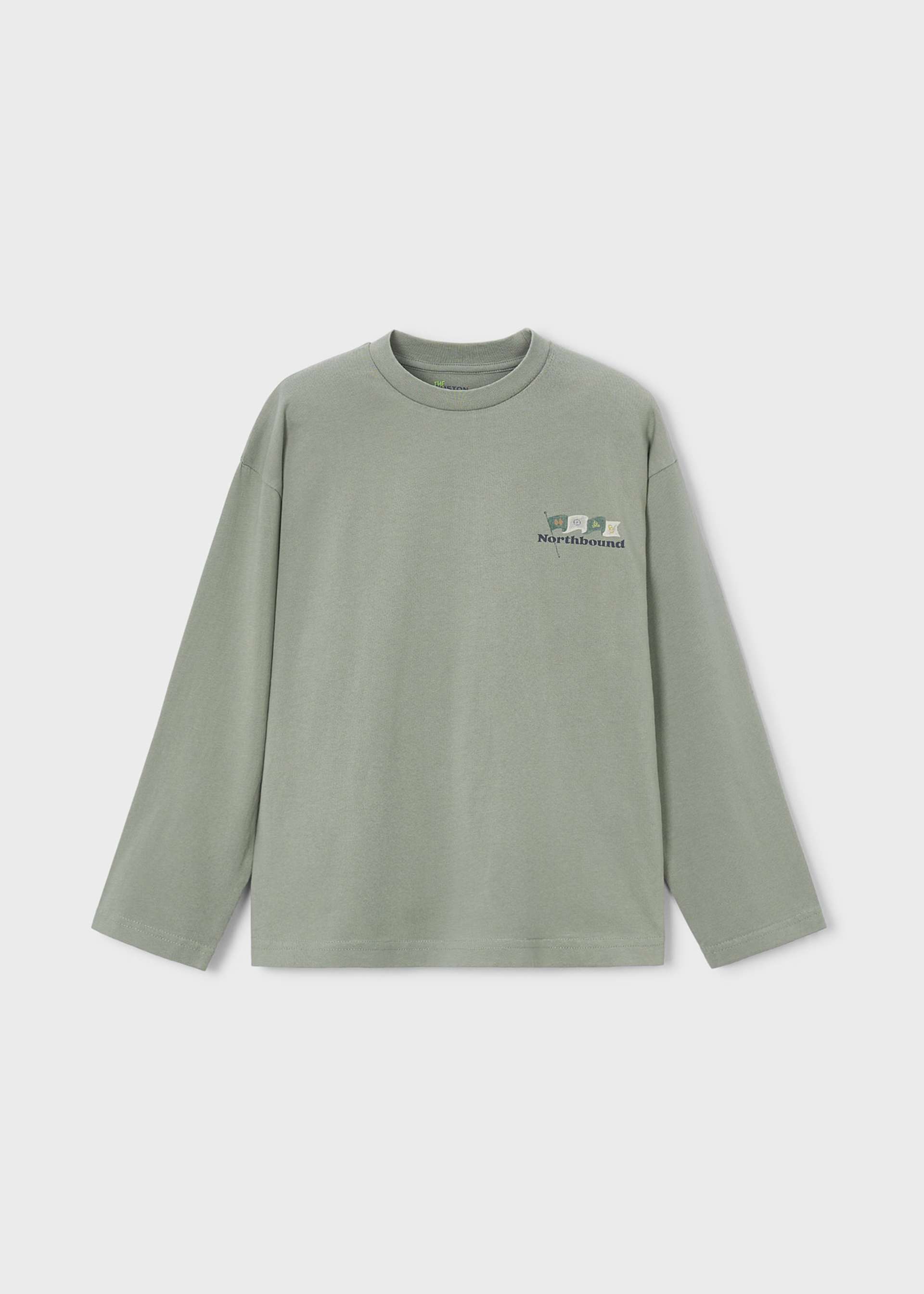 Playera print Boston Kids