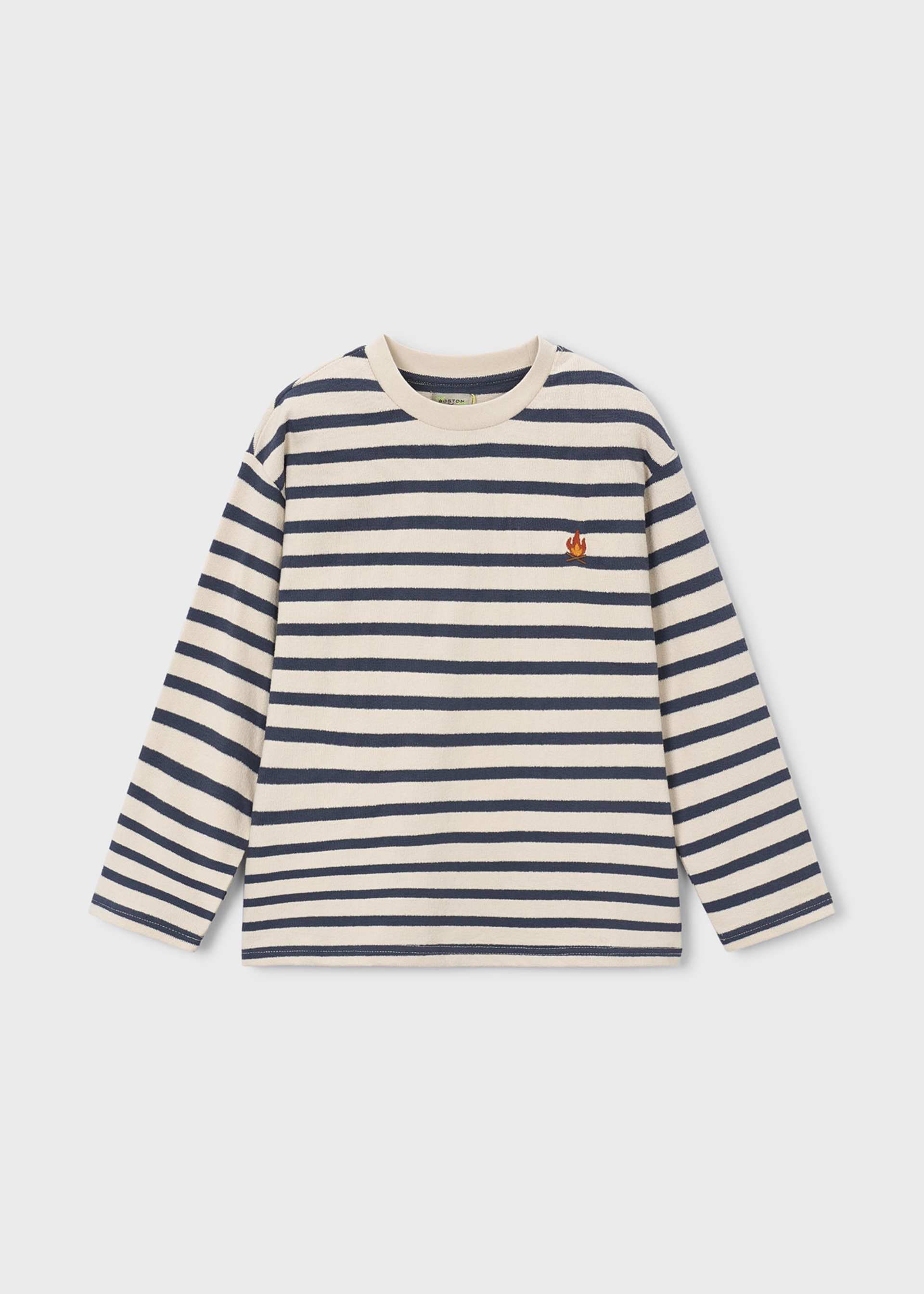 Playera rayas Boston Kids