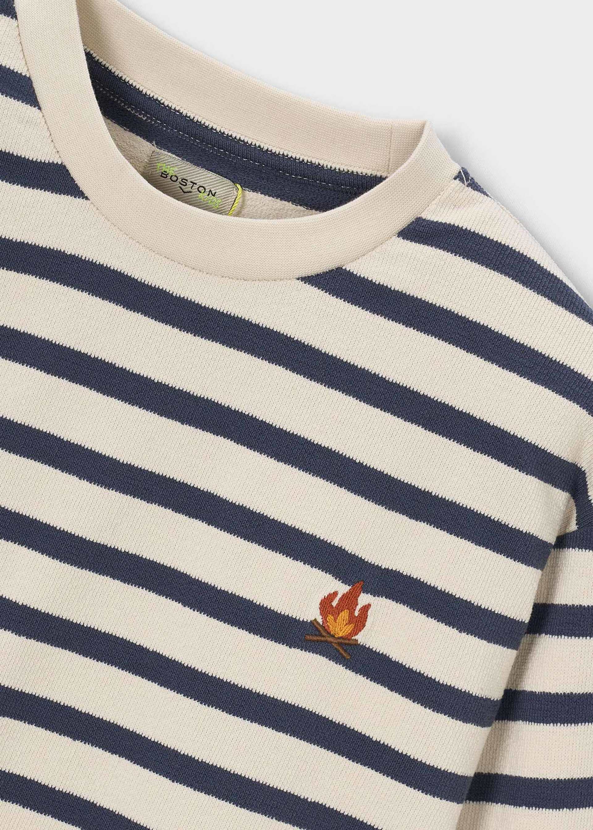 Playera rayas Boston Kids