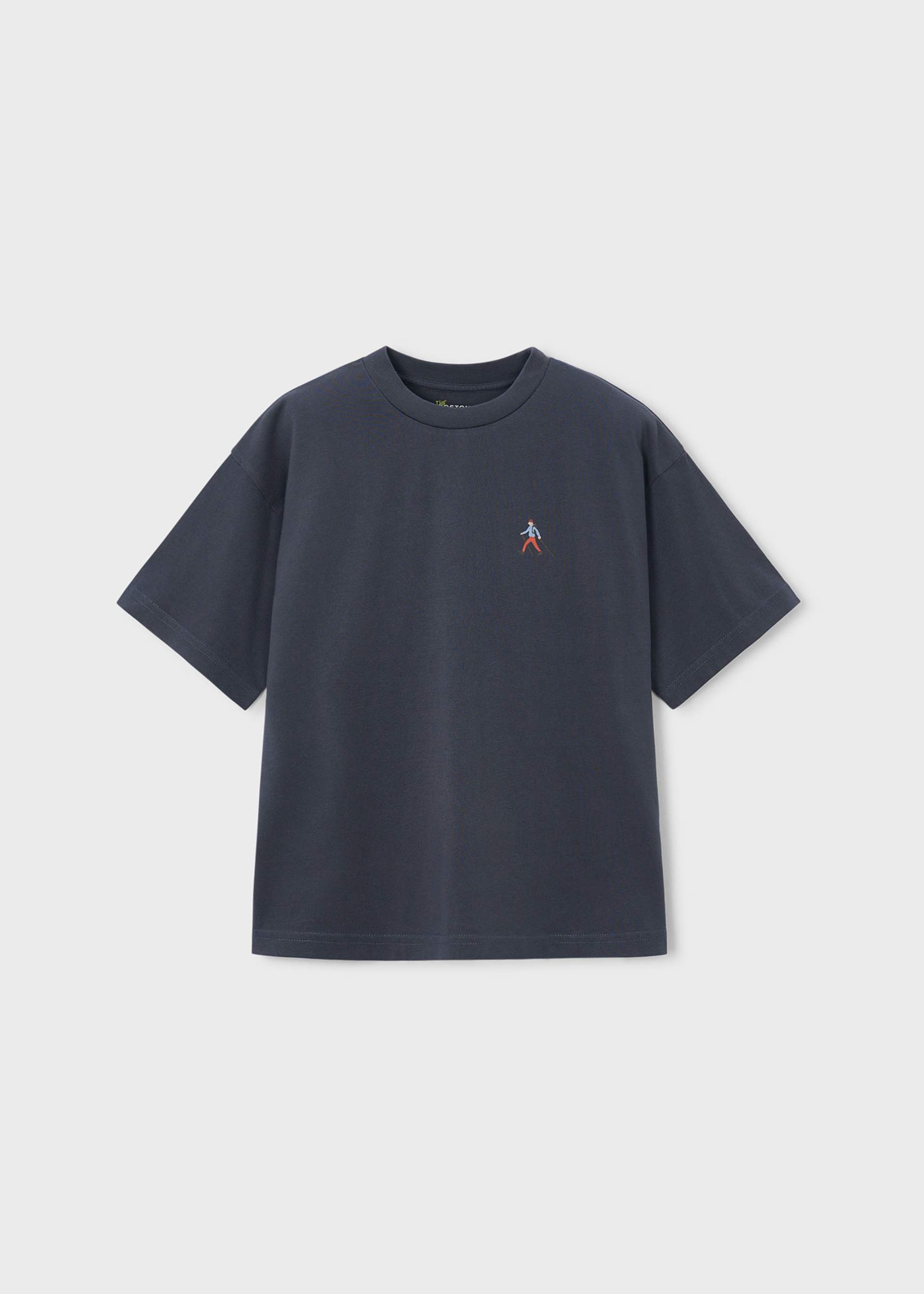 T-Shirt Text-Aufschrift Jungen