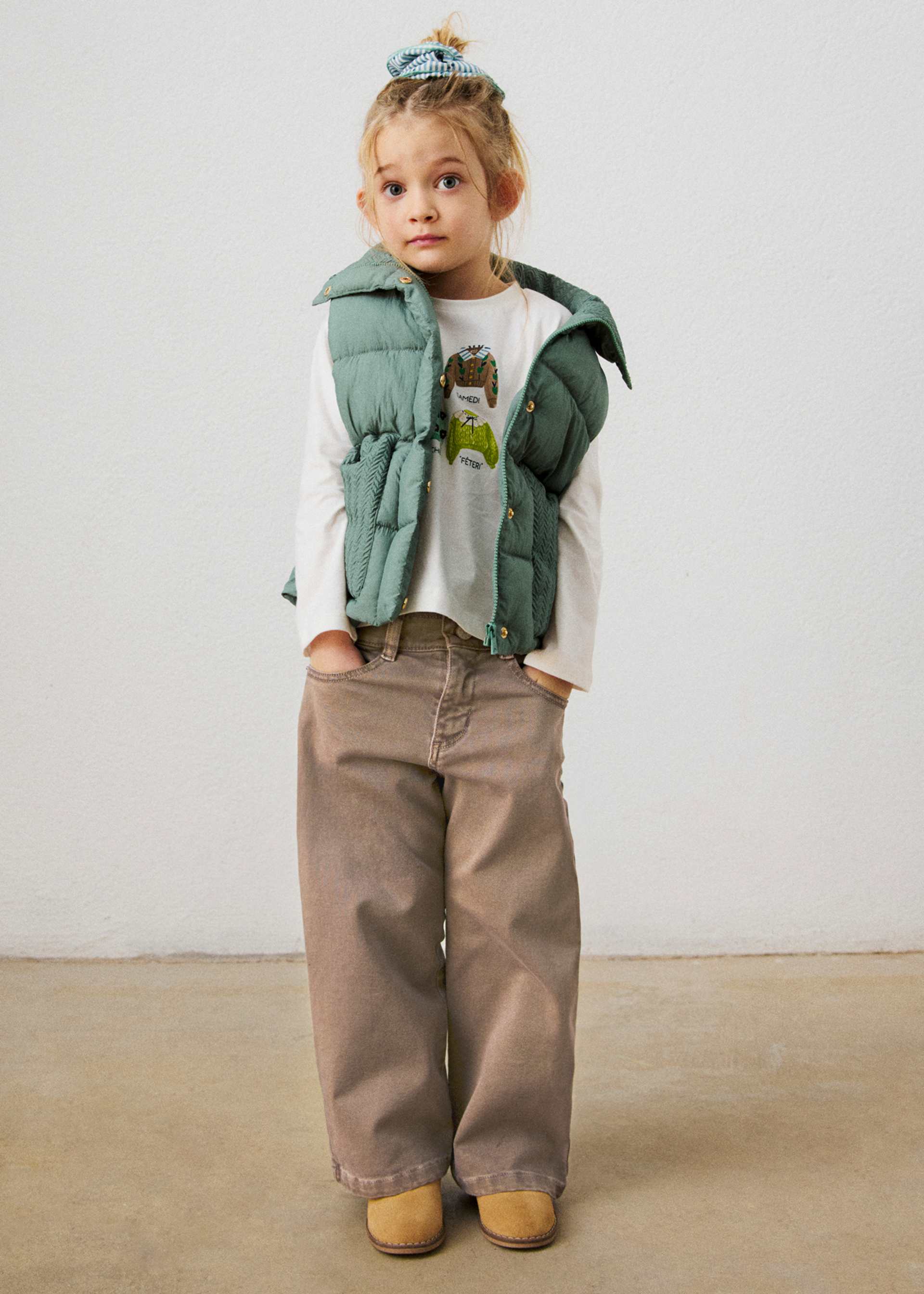 Pantalón sarga niña