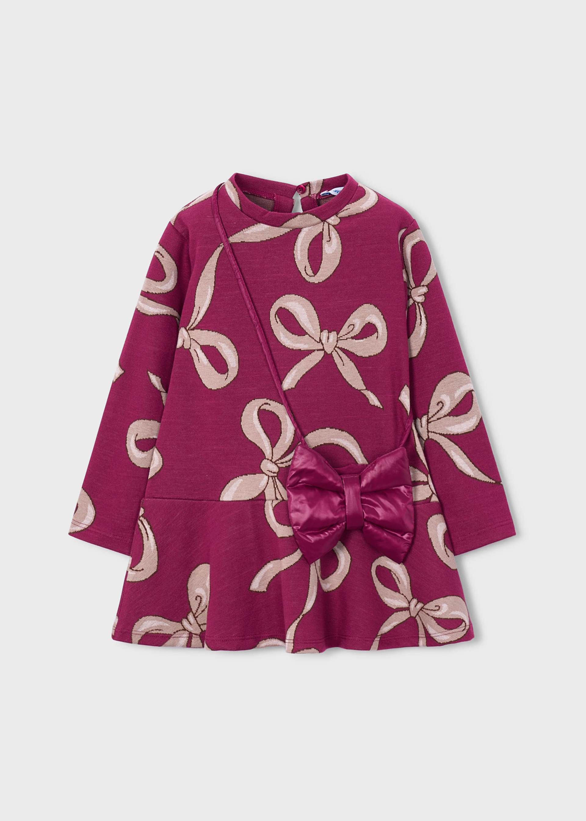 Robe imprimée avec sac fille