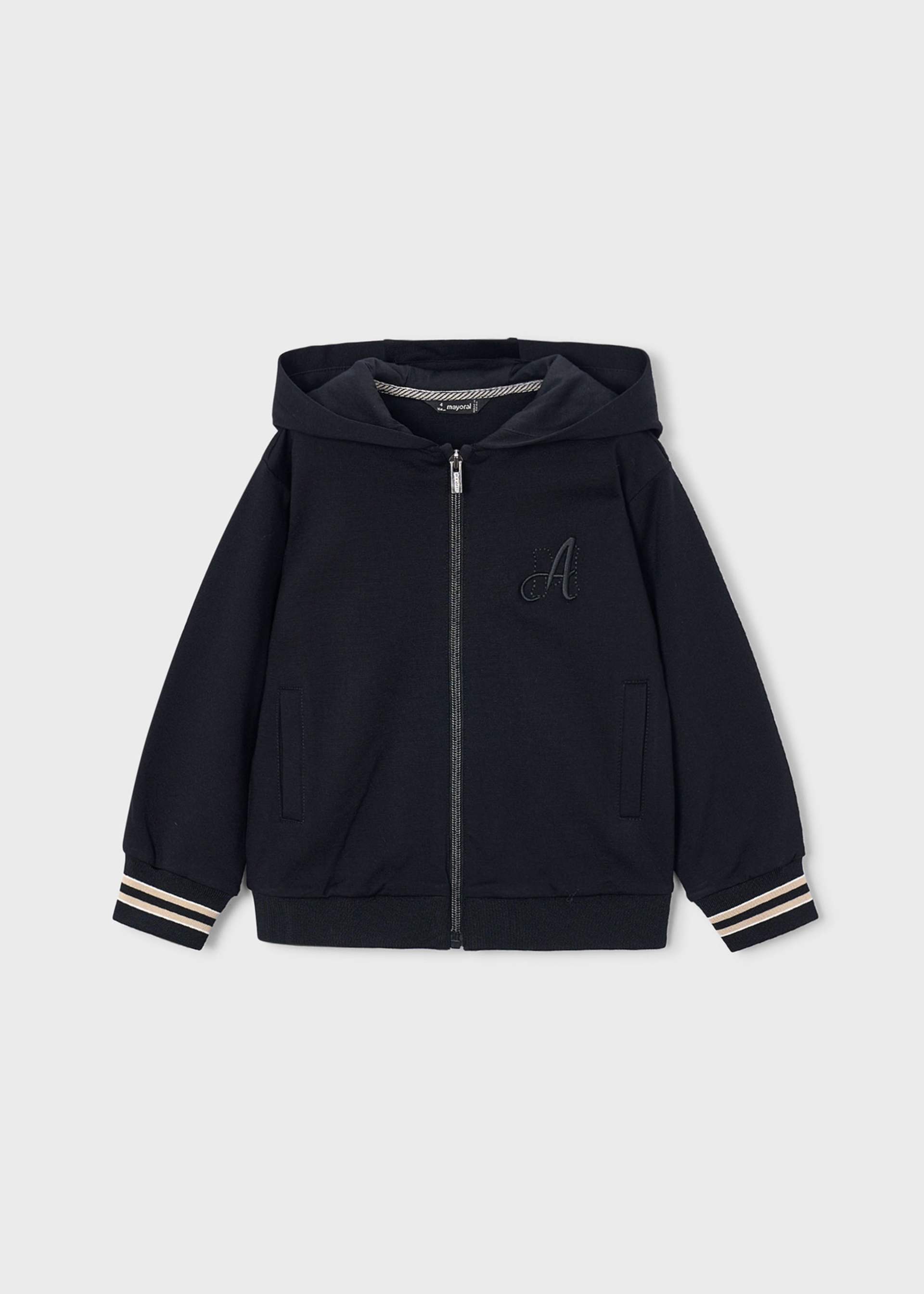 Sudadera cremallera niño